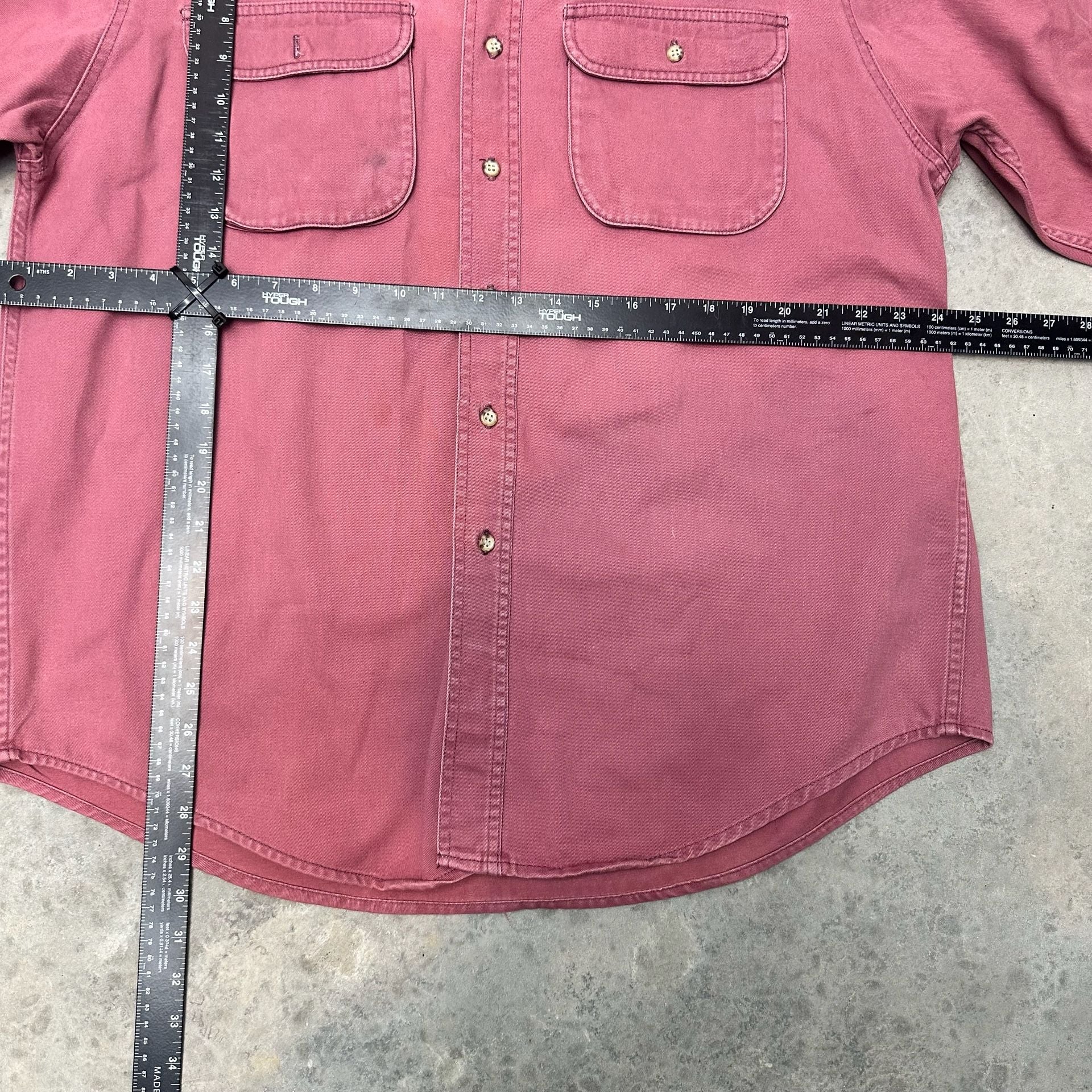 Heavyweight Vintage Woolrich Button-Down Shirt - XL 8