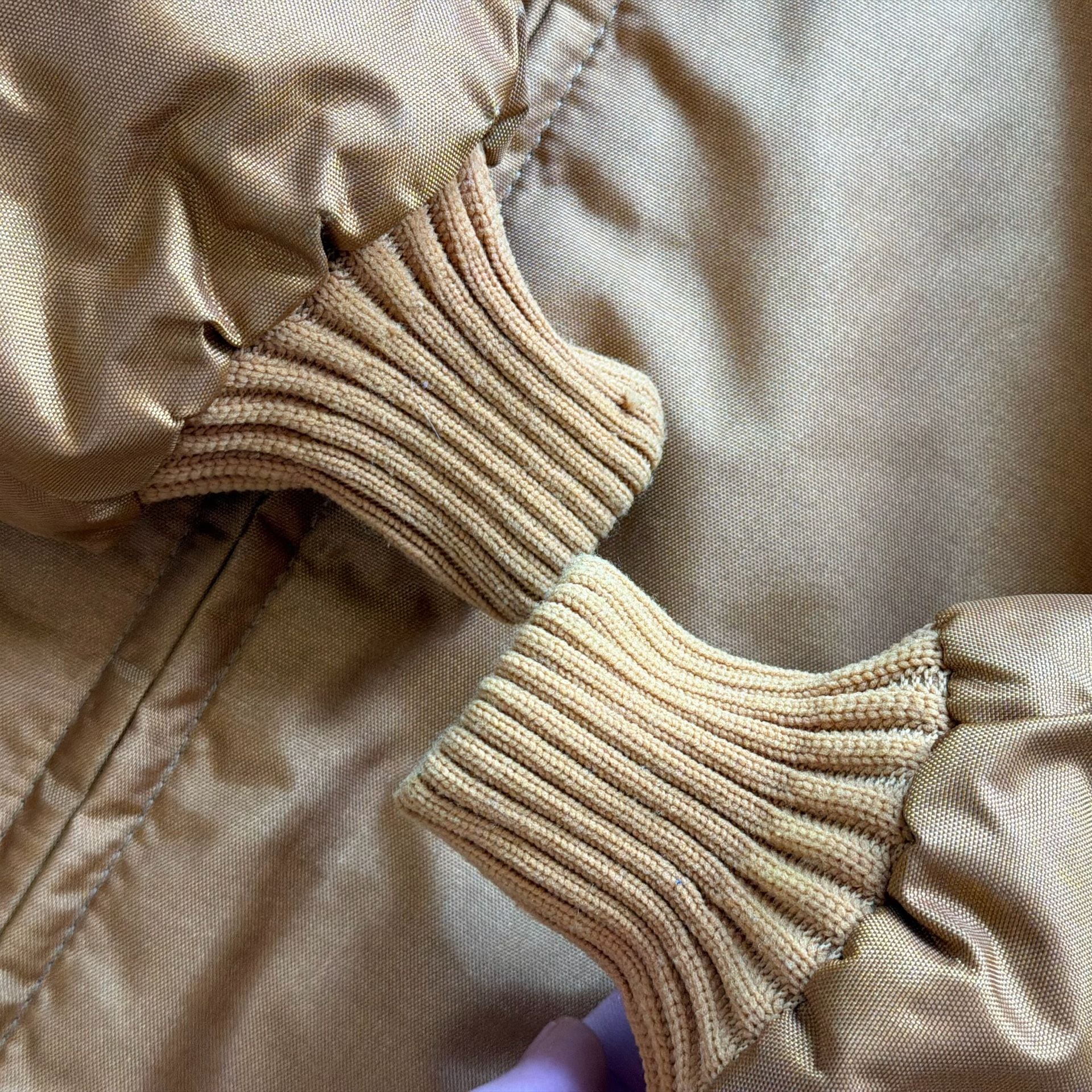 50s Reversible Pile Grizzly Hooded Work Jacket Talon - M 8