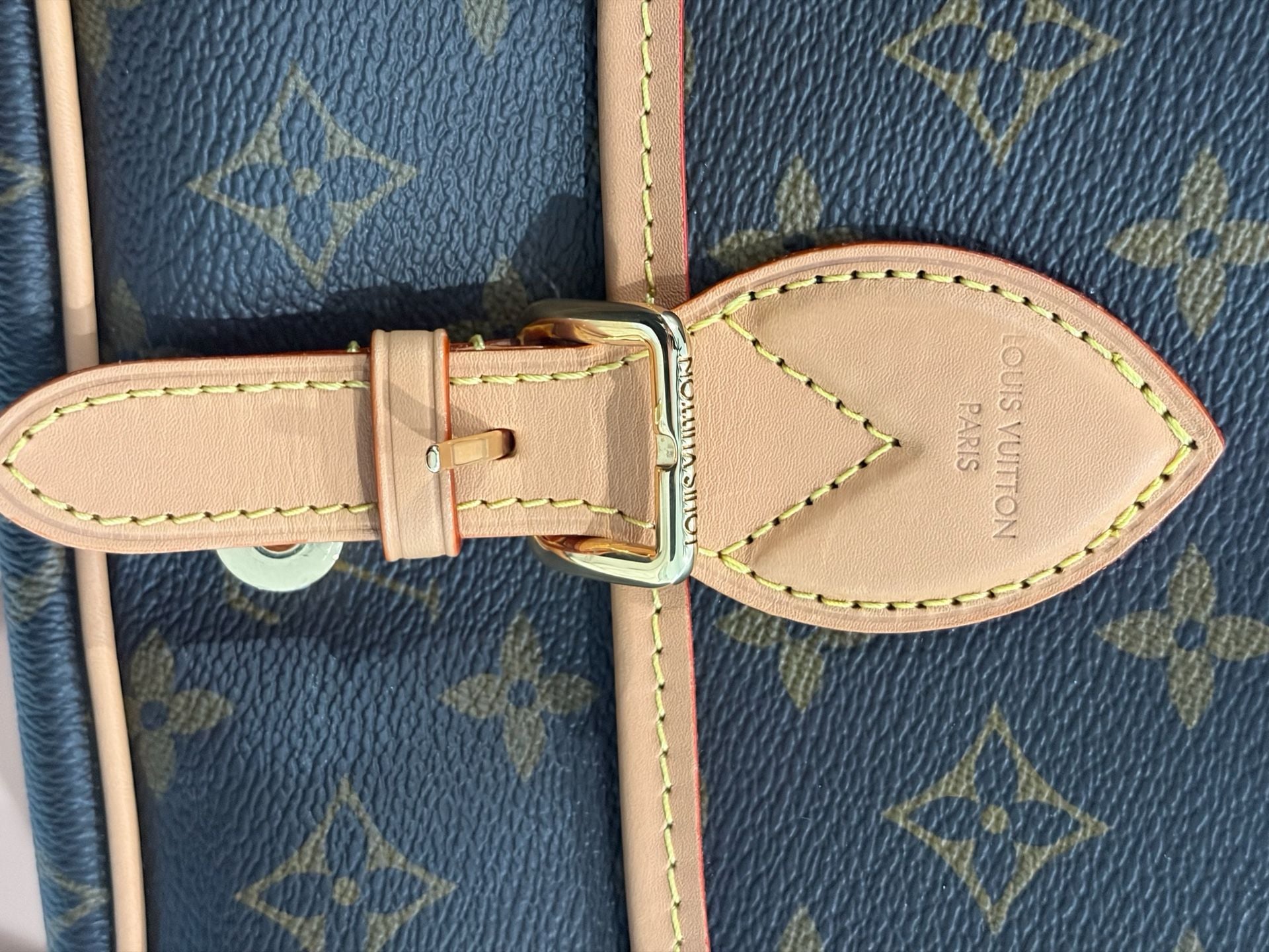 Louis Vuitton Diane Monogram Canvas Satchel Handbag 8