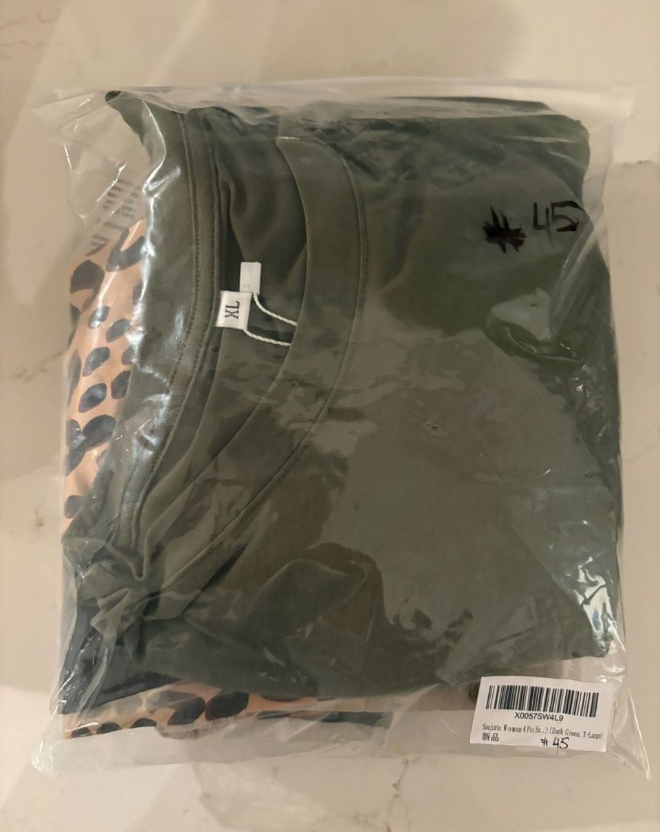 Halloween Party Seaquria Safari Outfit 4-Piece Set Size XL Green New 5