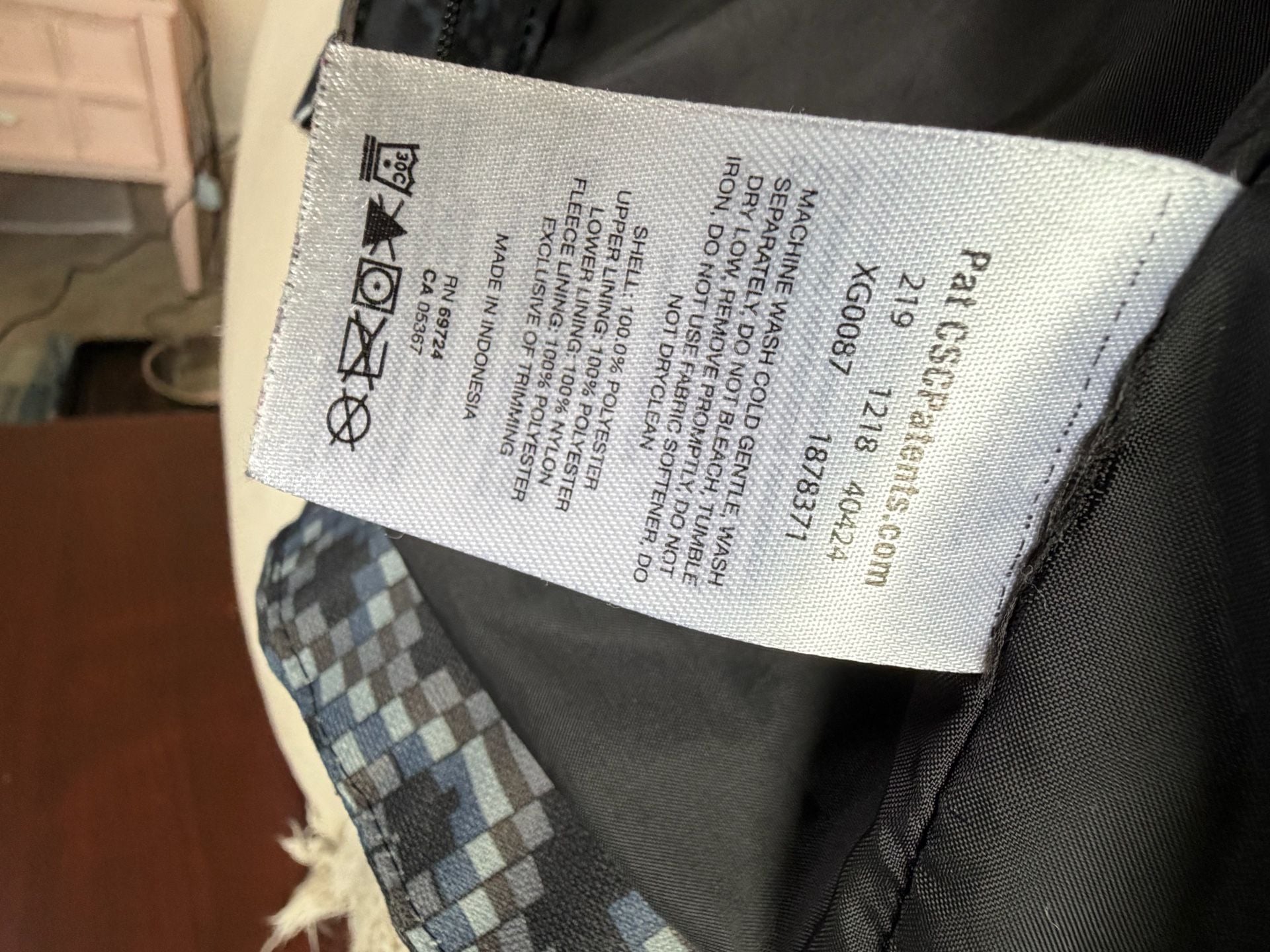 Columbia Bugaboo Interchange KIDS Jacket Size XXS 4/5 Black Geometric Omni-Heat 7
