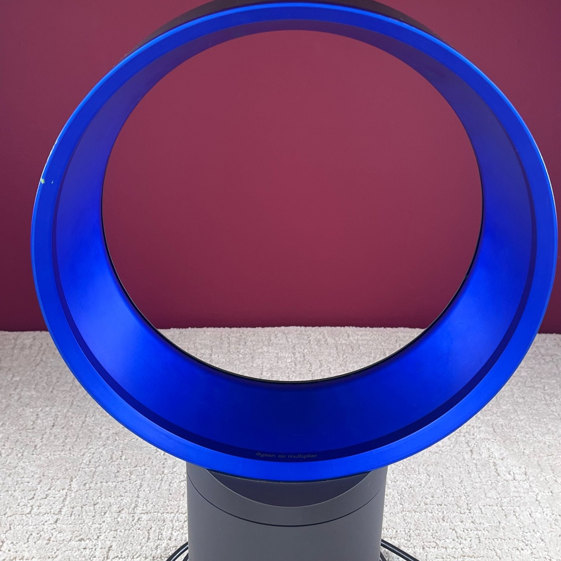 Dyson AM01 Air Multiplier Desk Fan Satin Blue Iron 10 Inch 3