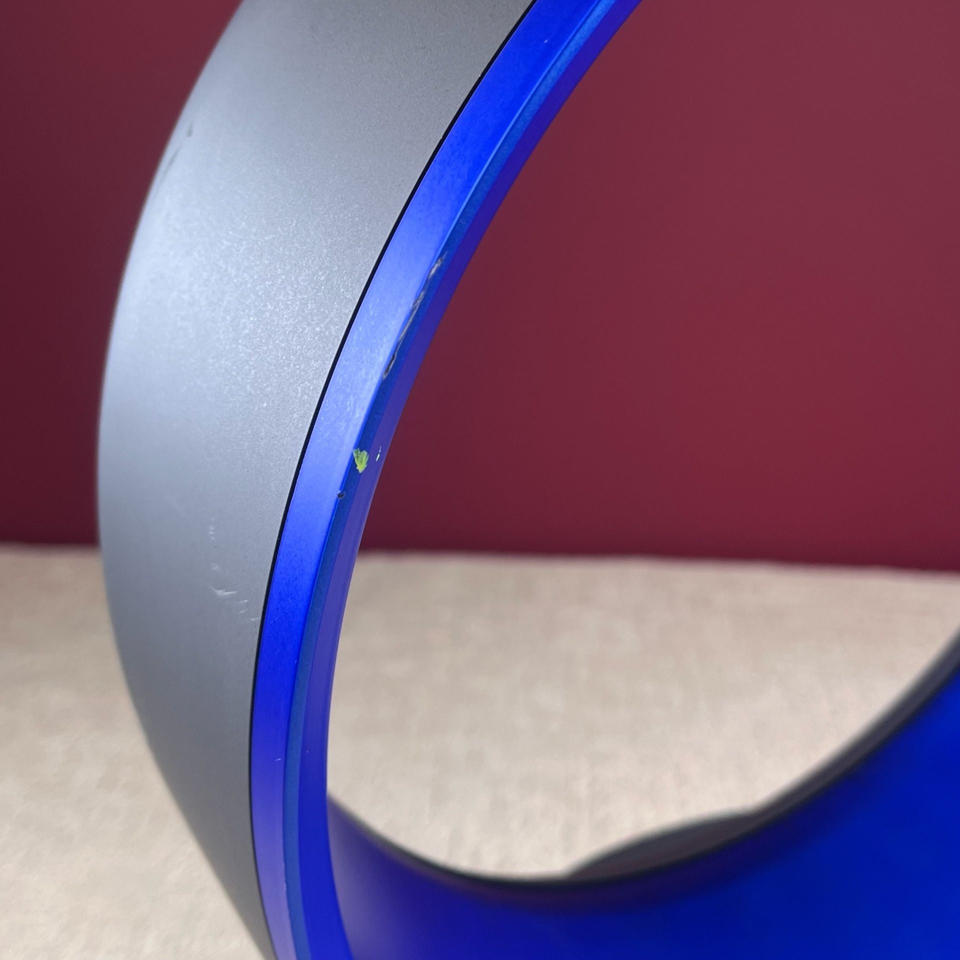 Dyson AM01 Air Multiplier Desk Fan Satin Blue Iron 10 Inch 4