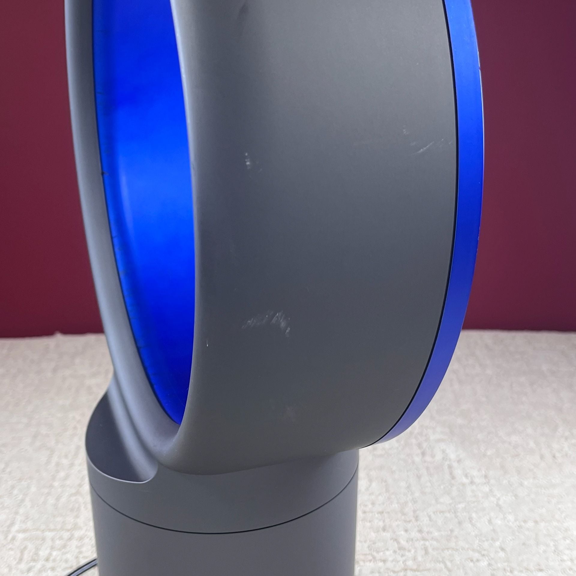 Dyson AM01 Air Multiplier Desk Fan Satin Blue Iron 10 Inch 5