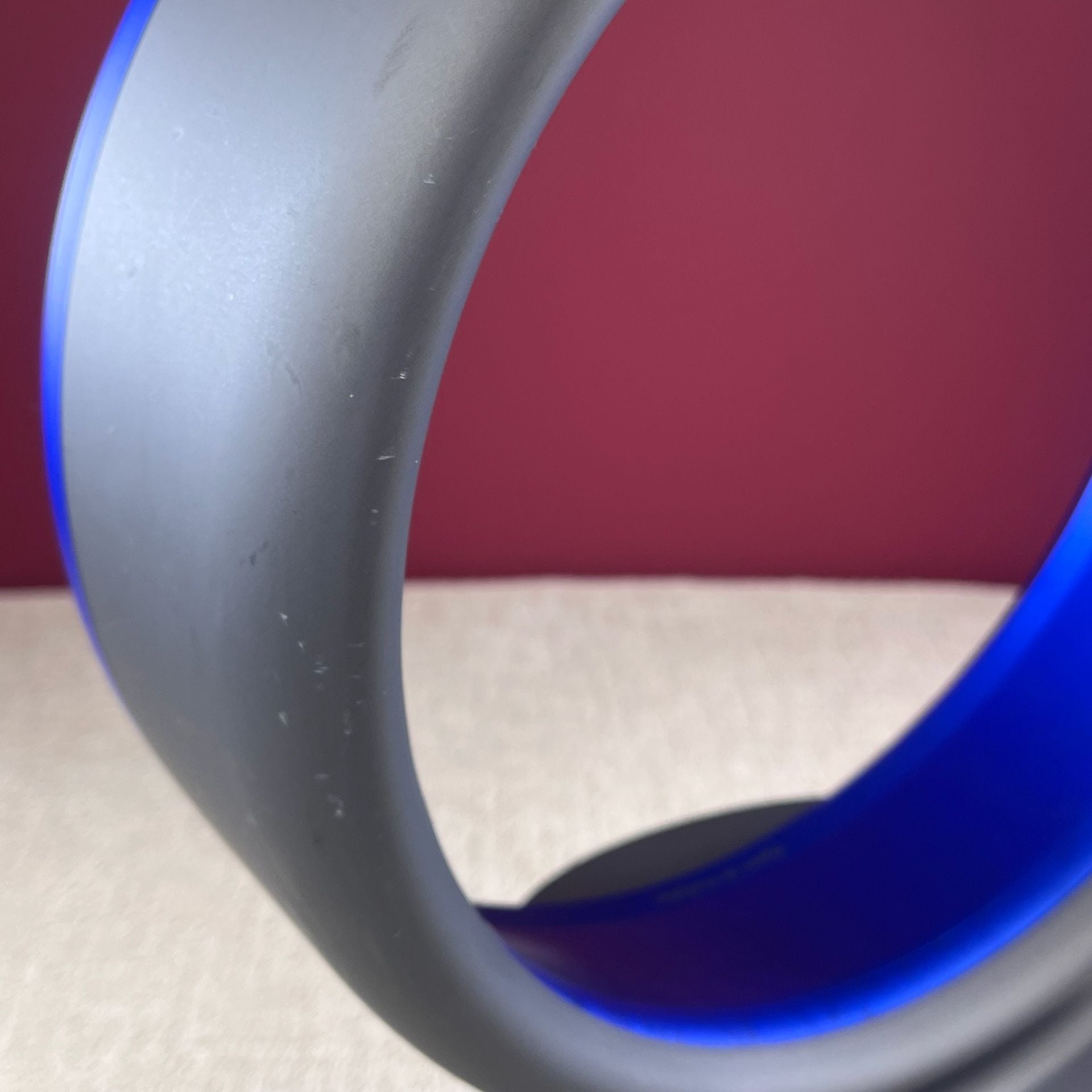 Dyson AM01 Air Multiplier Desk Fan Satin Blue Iron 10 Inch 6