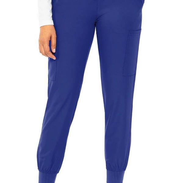 Med Couture Insight Jogger Scrub Pants Size XS Petite Galaxy