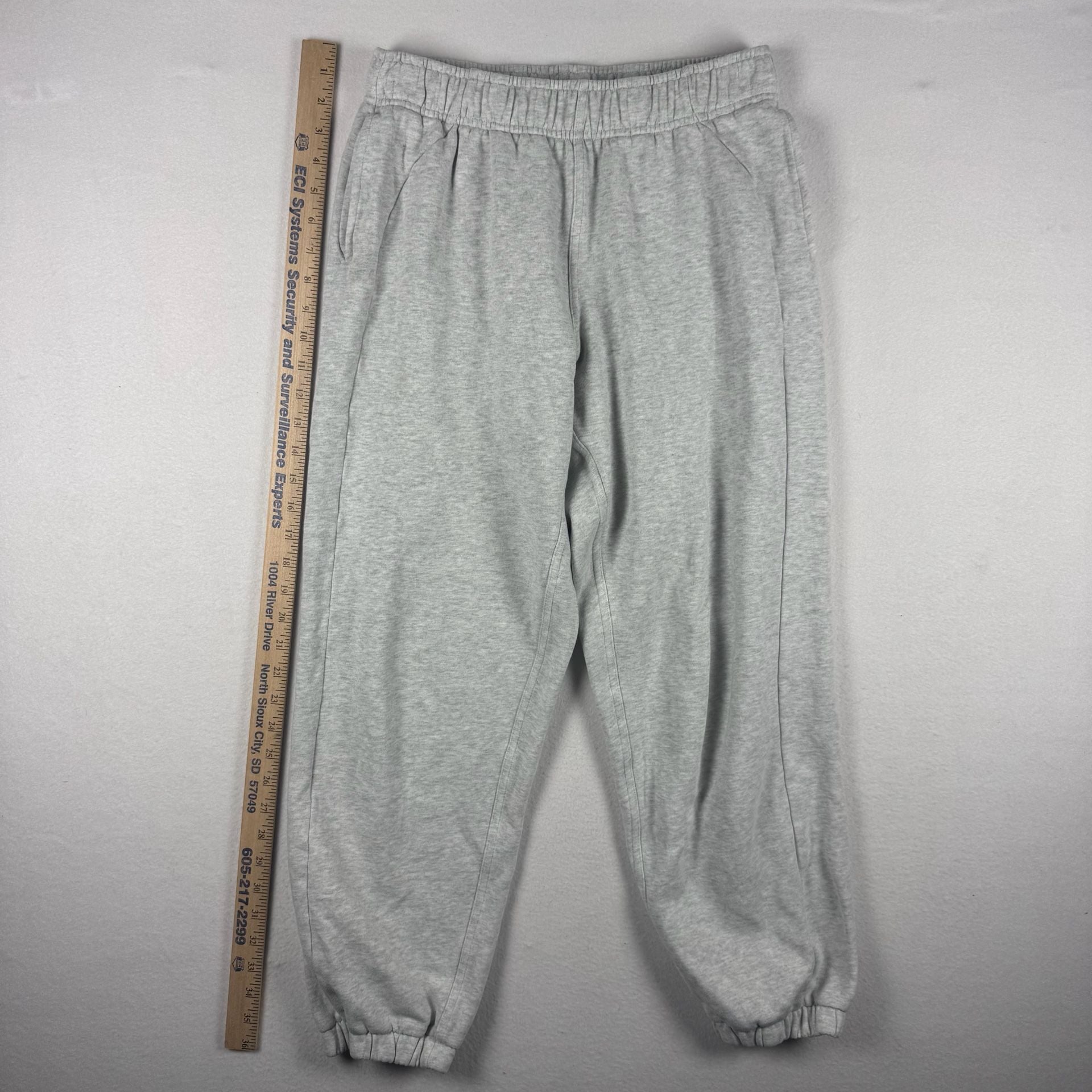Lululemon Scuba Mid-Rise Oversized Jogger Heathered Grey Sweatpants 4