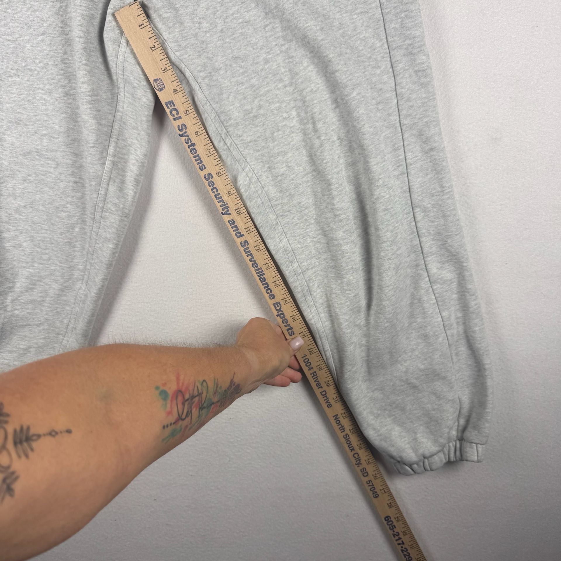 Lululemon Scuba Mid-Rise Oversized Jogger Heathered Grey Sweatpants 6