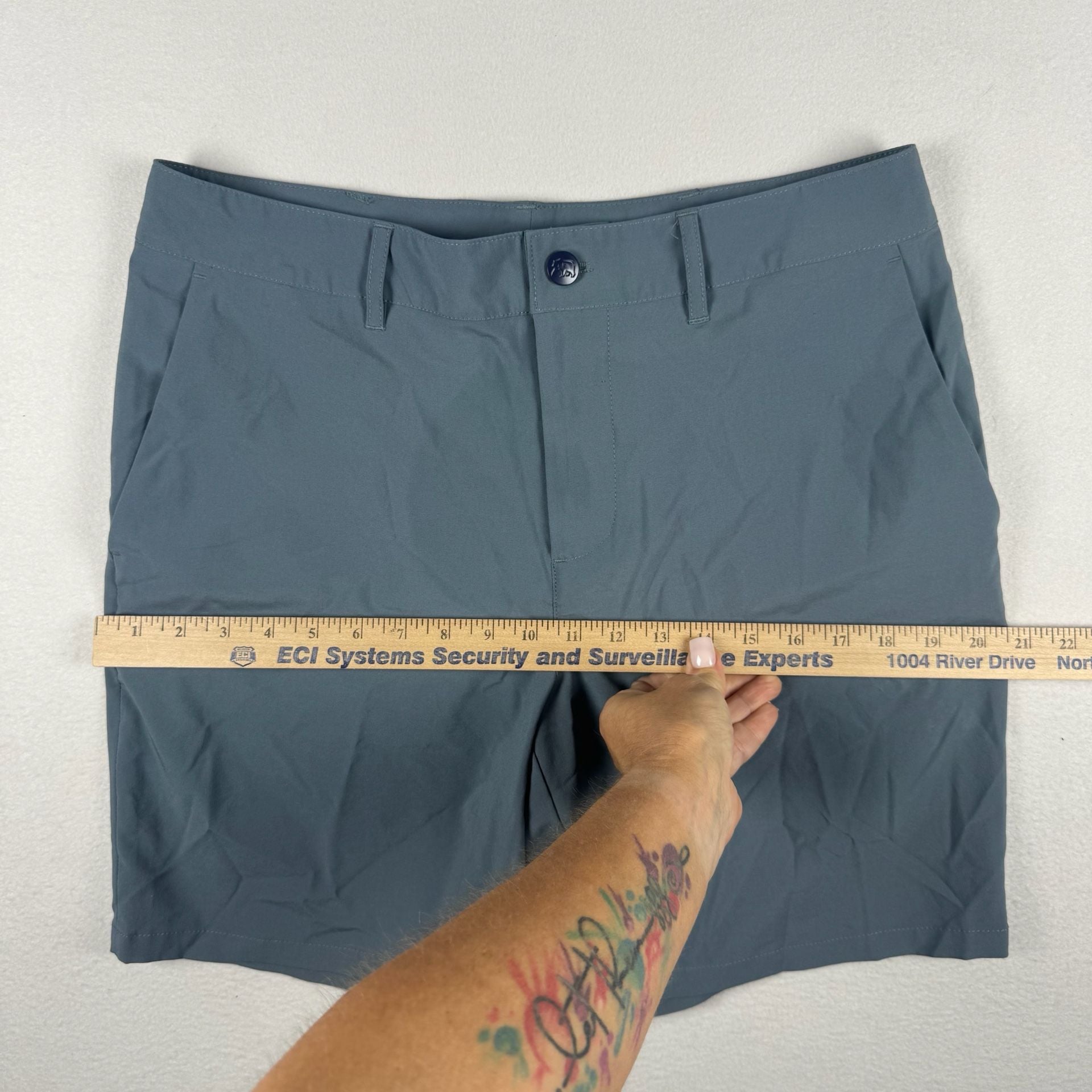 The Normal Brand Everyday Hybrid Shorts Blue Fog 5