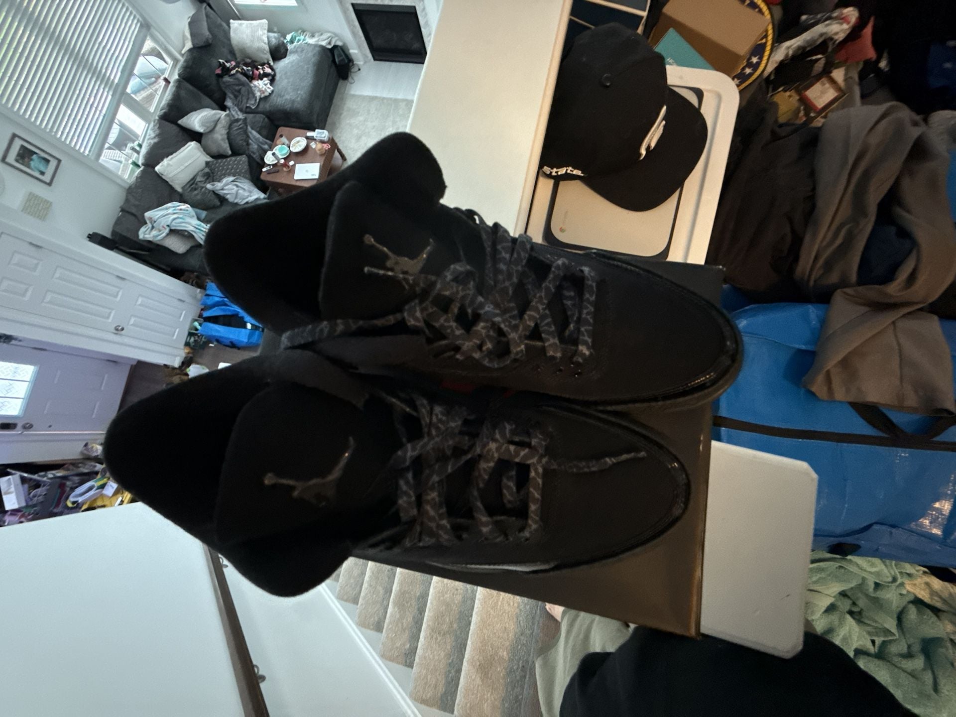 Jordan Air Jordan 3 Retro Black Cat Size 12 3