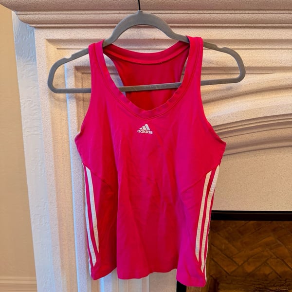 Adidas Activewear Tank Top Size M Pink
