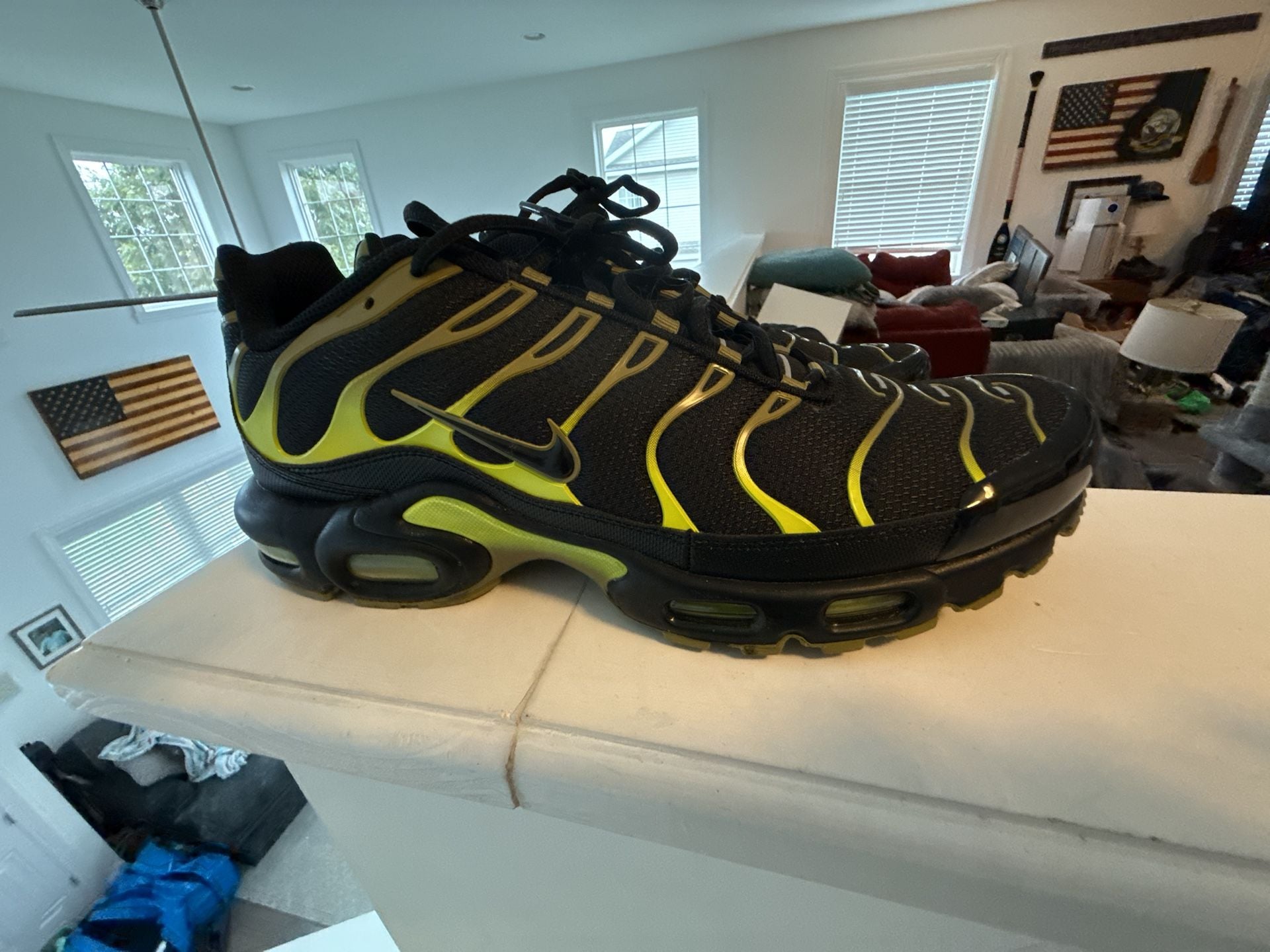 Nike Air Max Plus Pacific Moss Size 12 Black Cyber 2