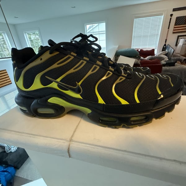 Nike Air Max Plus Pacific Moss Size 12 Black Cyber
