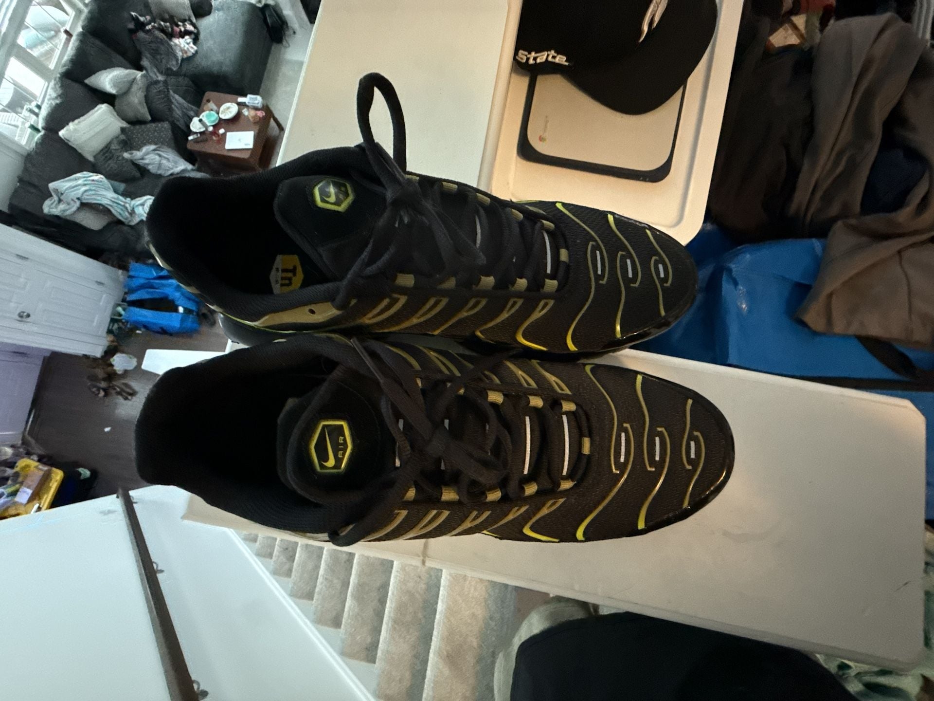 Nike Air Max Plus Pacific Moss Size 12 Black Cyber 3