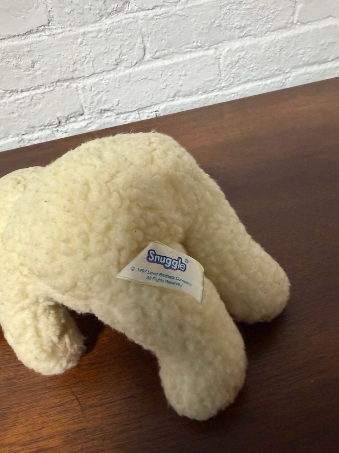 Snuggle Fabric Softener Bear Plush 1997 Vintage Stuffed Animal 6