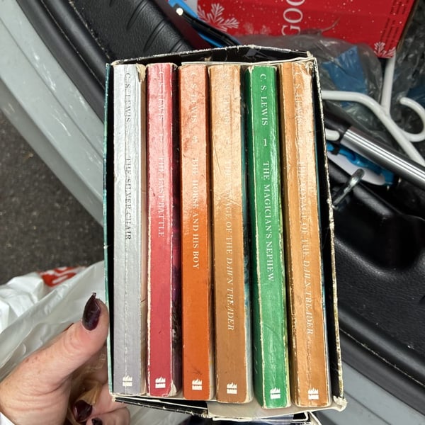 HarperCollins The Chronicles of Narnia Complete Box Set 7 Books C.S. Lewis