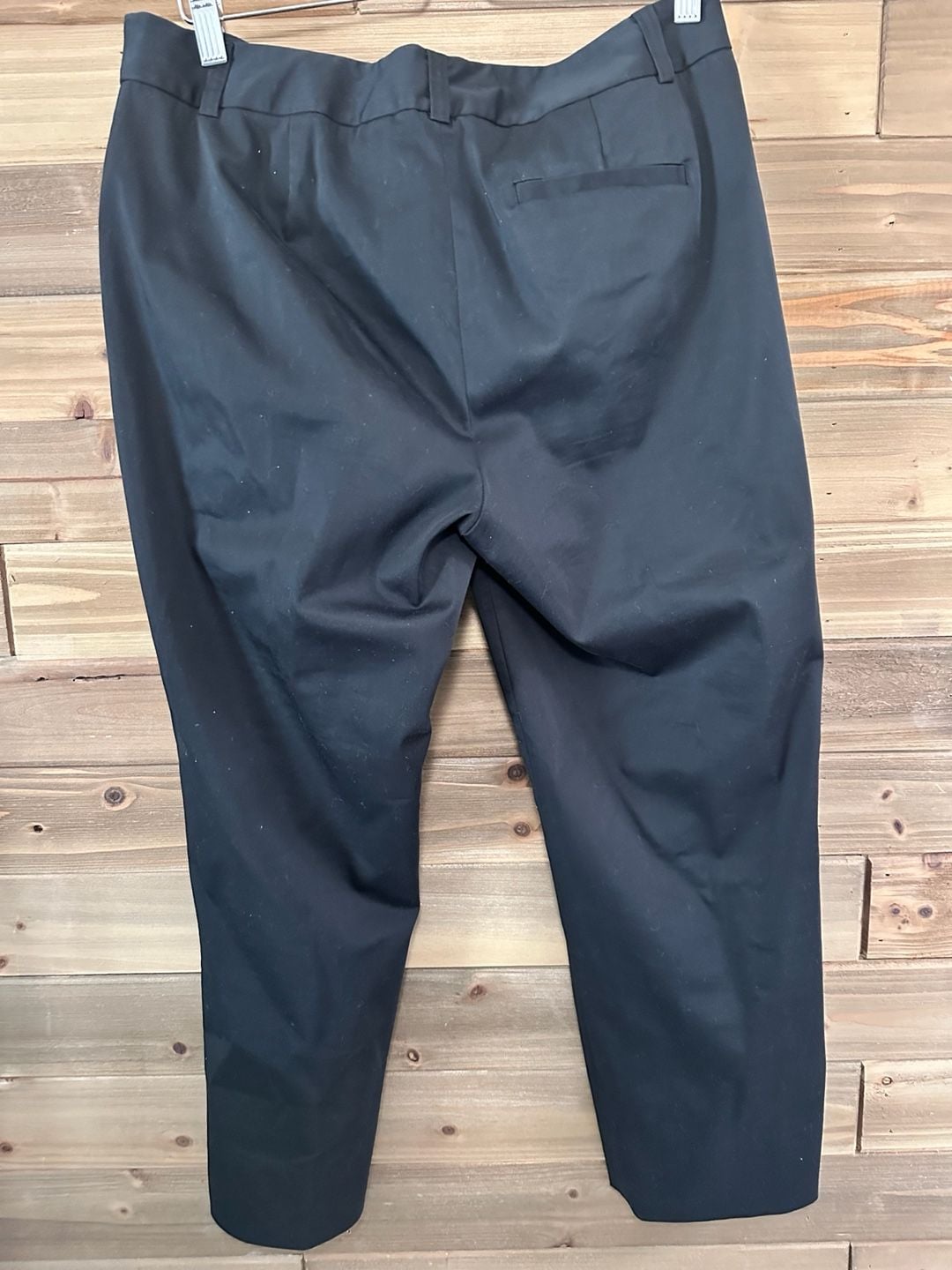 No.95 Clothes (Real) Saks Fifth Avenue Pants Size 10 Black Cotton Blend 5