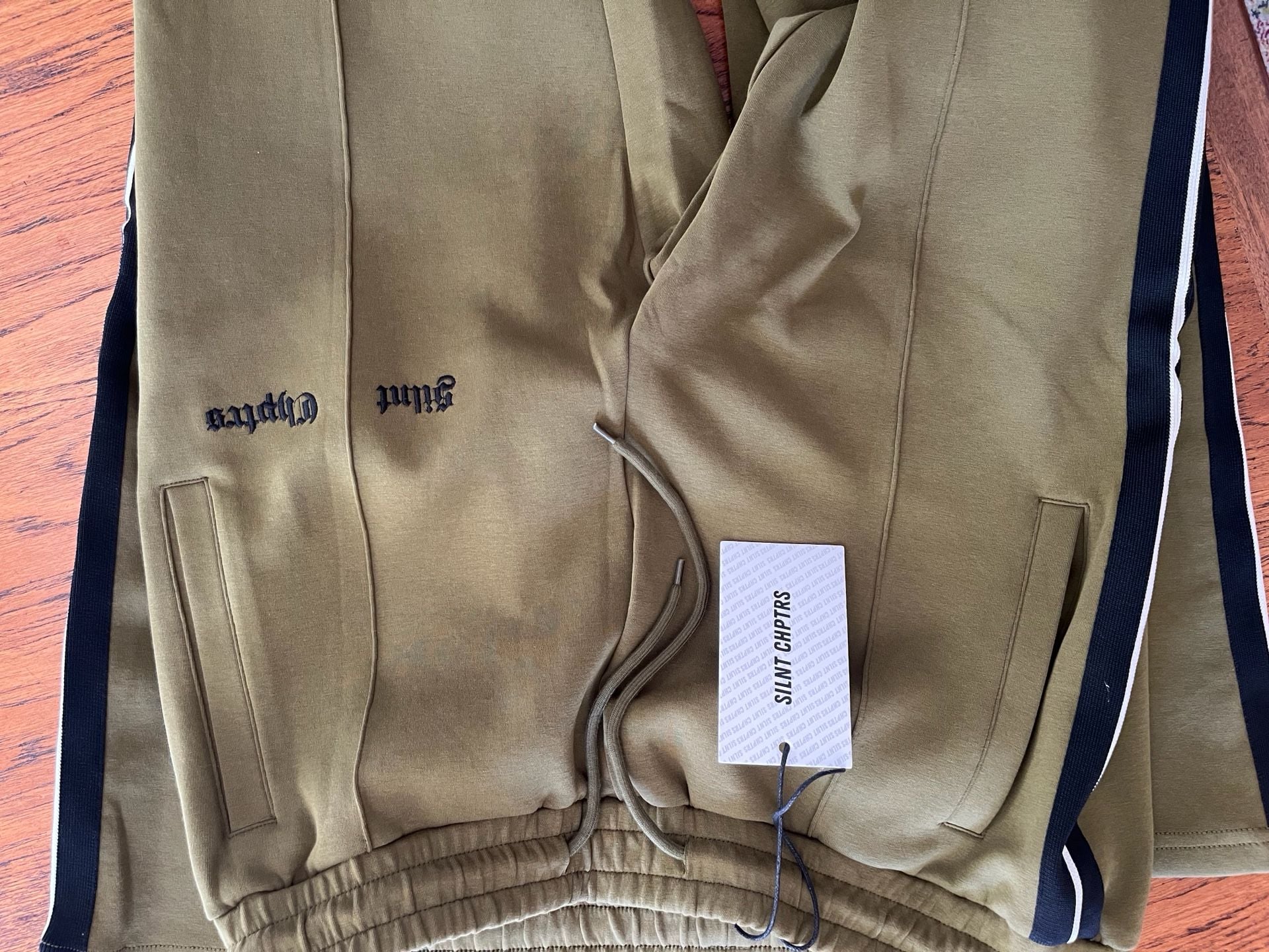 SILNT CHPTRS Field Sweatpants Size XL Olive 8