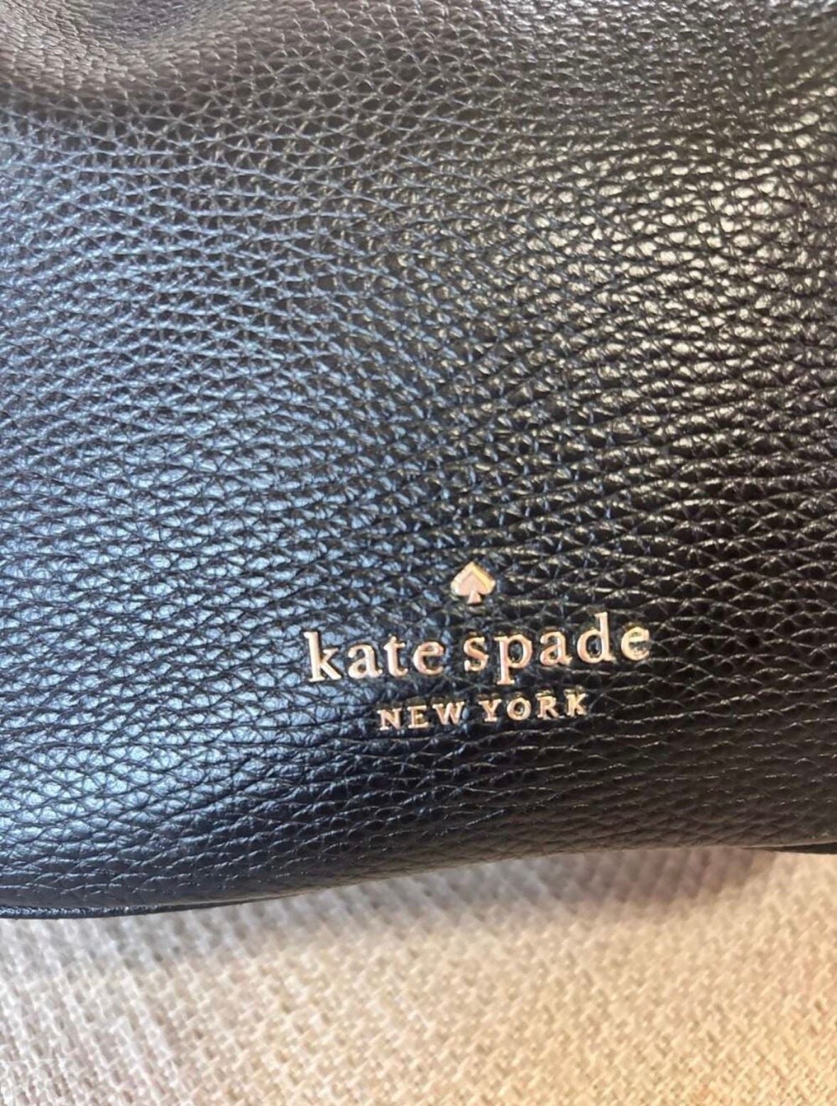 Kate Spade Nova Large Crescent Shoulder Bag Black 3