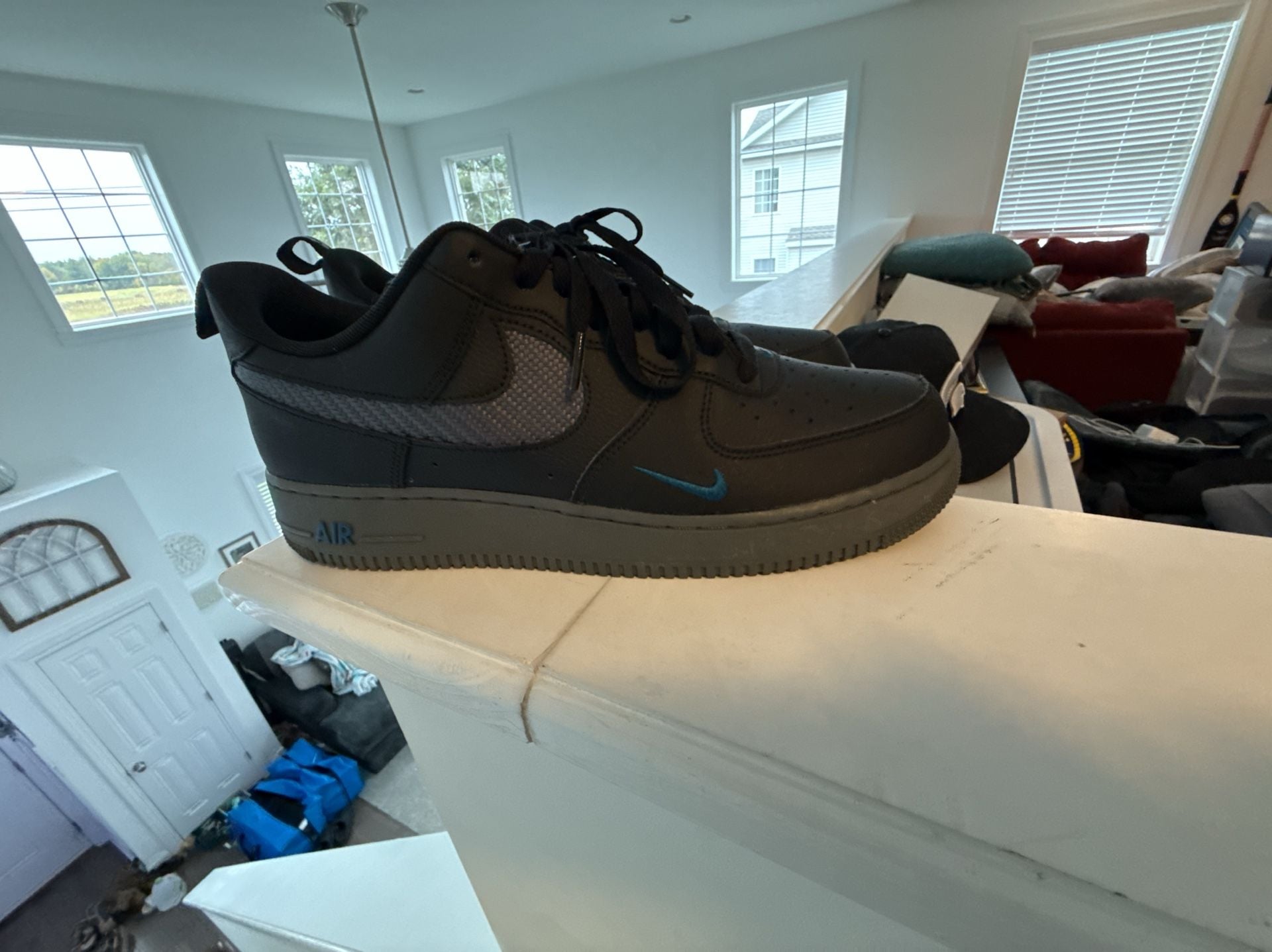 Nike Air Force 1 Carbon Fiber Weave Black DR0155-002 2