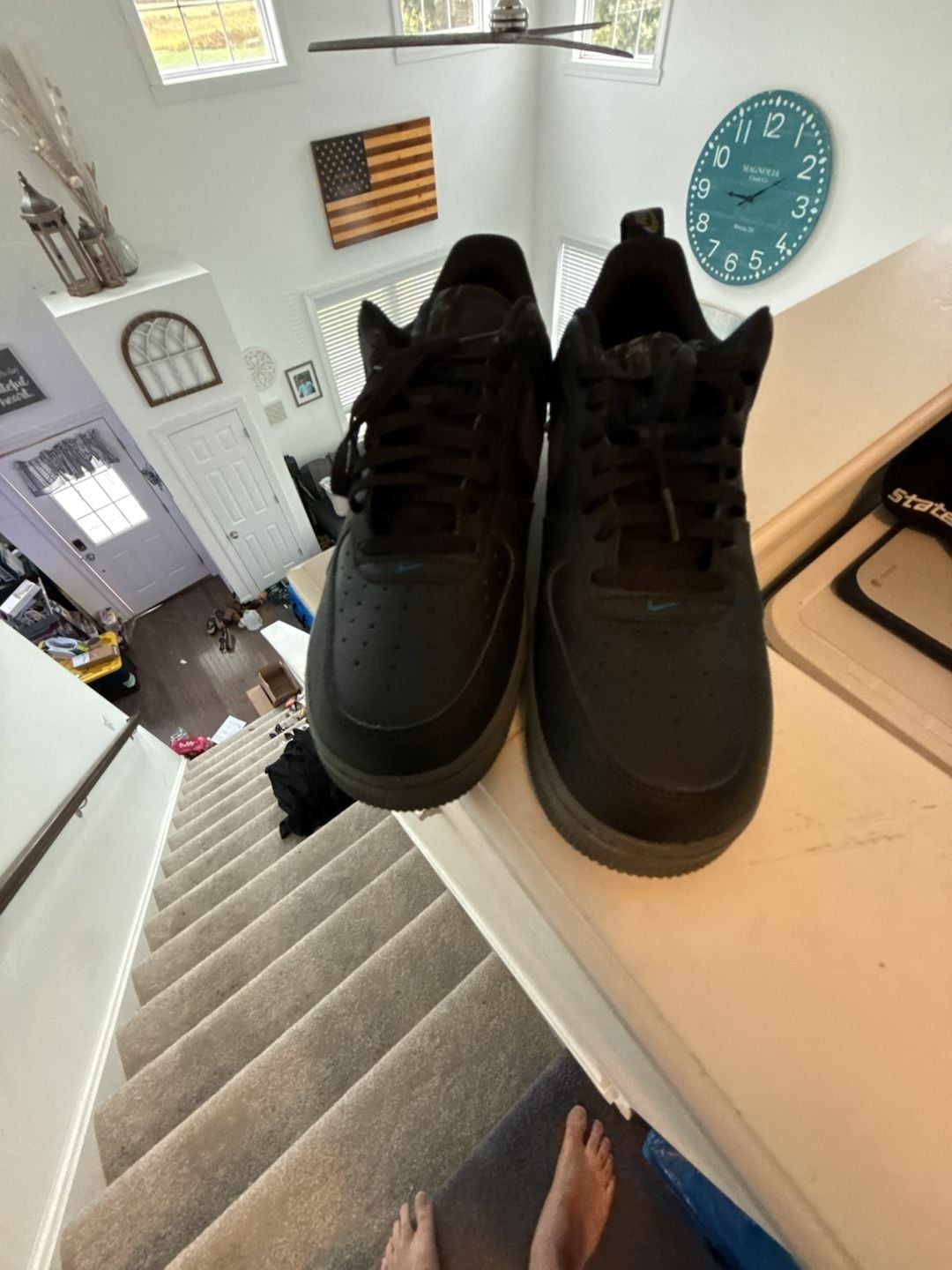 Nike Air Force 1 Carbon Fiber Weave Black DR0155-002 3