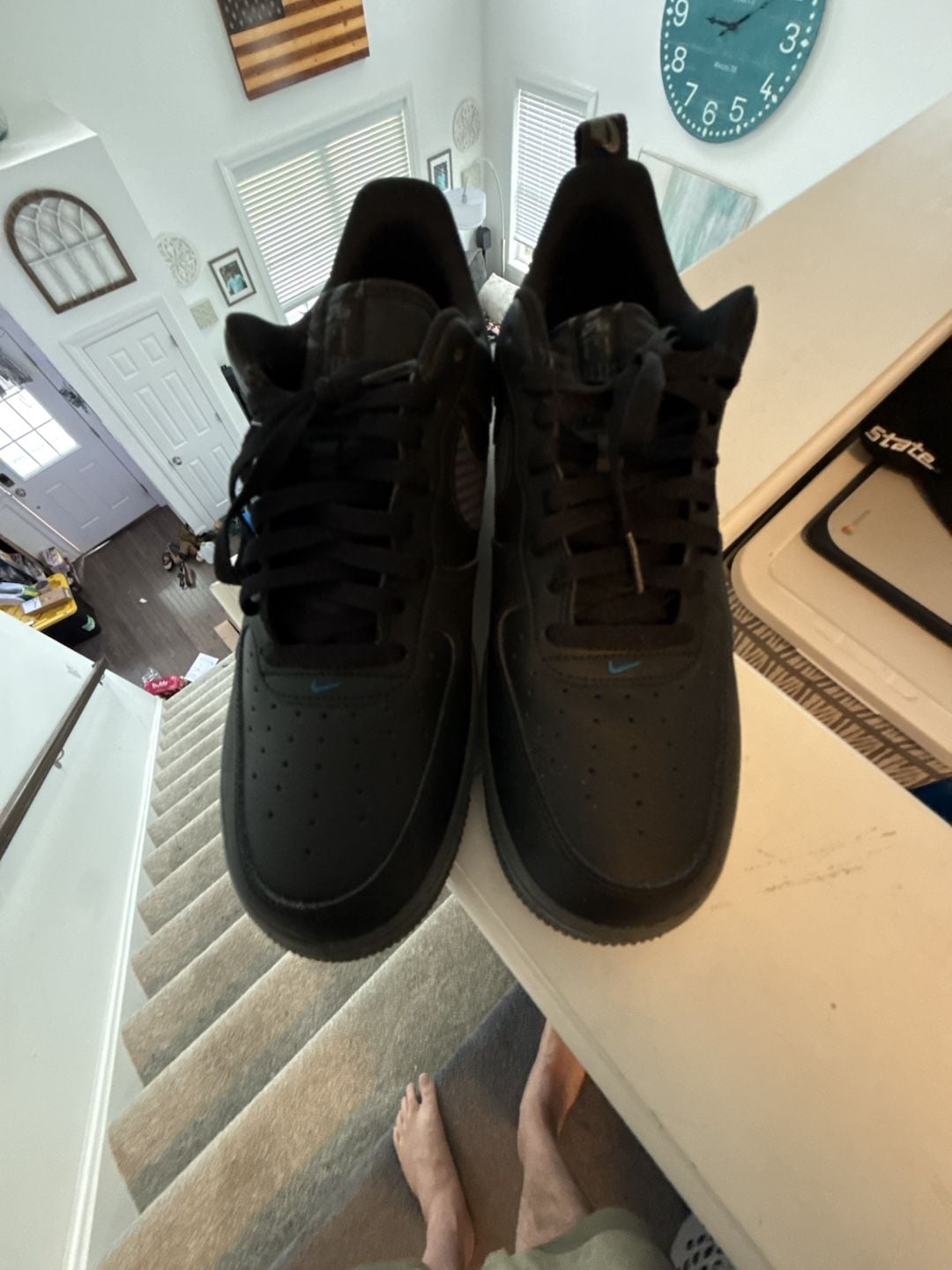 Nike Air Force 1 Carbon Fiber Weave Black DR0155-002 4