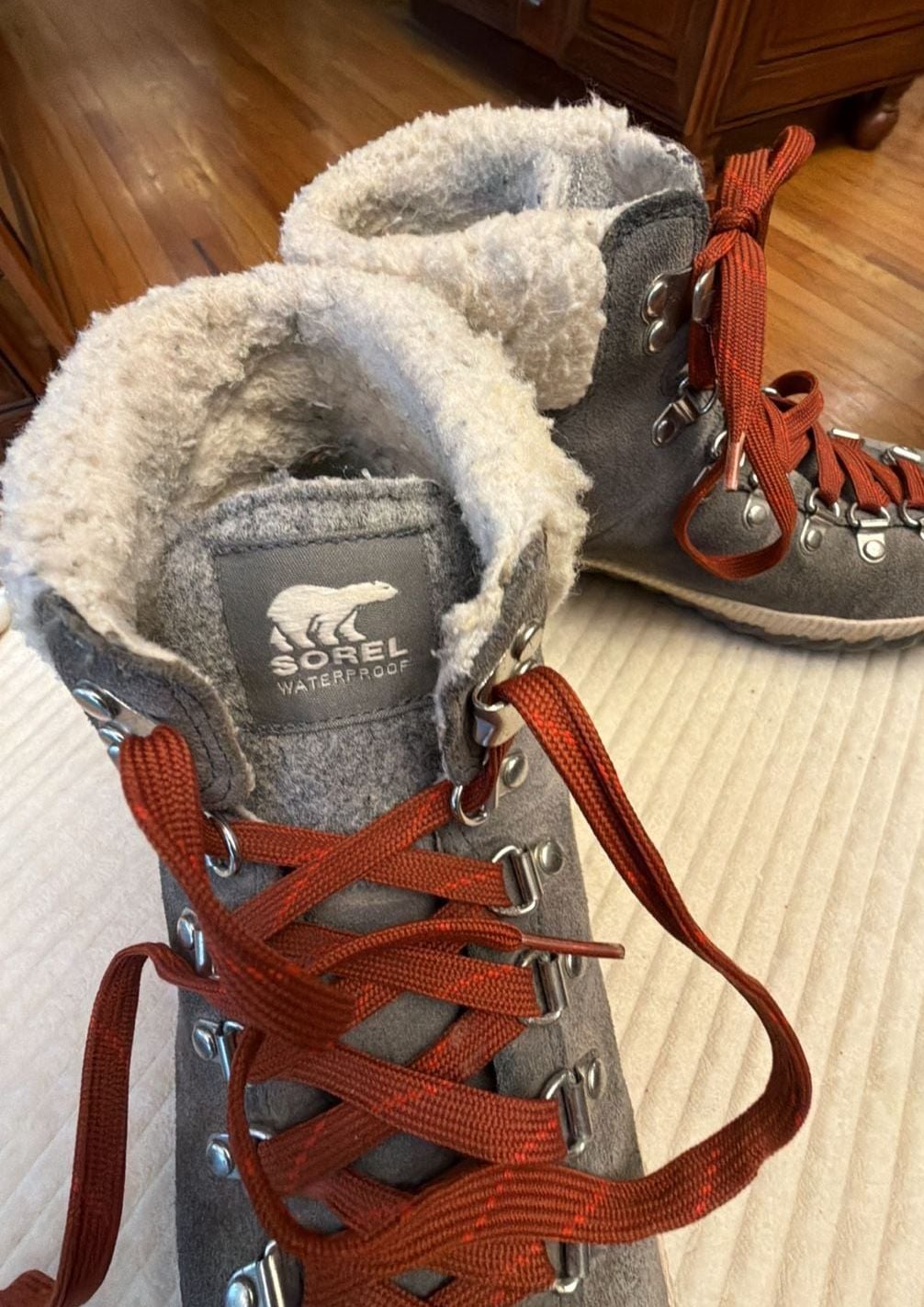 Sorel Out 'N About Plus Conquest Boots Size 8.5 Gray Quarry 6