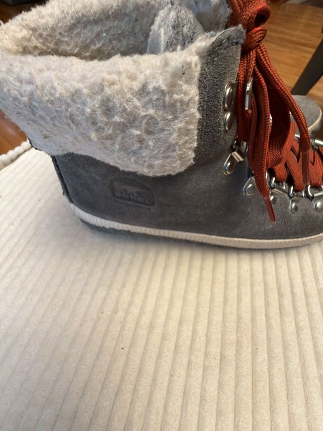 Sorel Out 'N About Plus Conquest Boots Size 8.5 Gray Quarry 5
