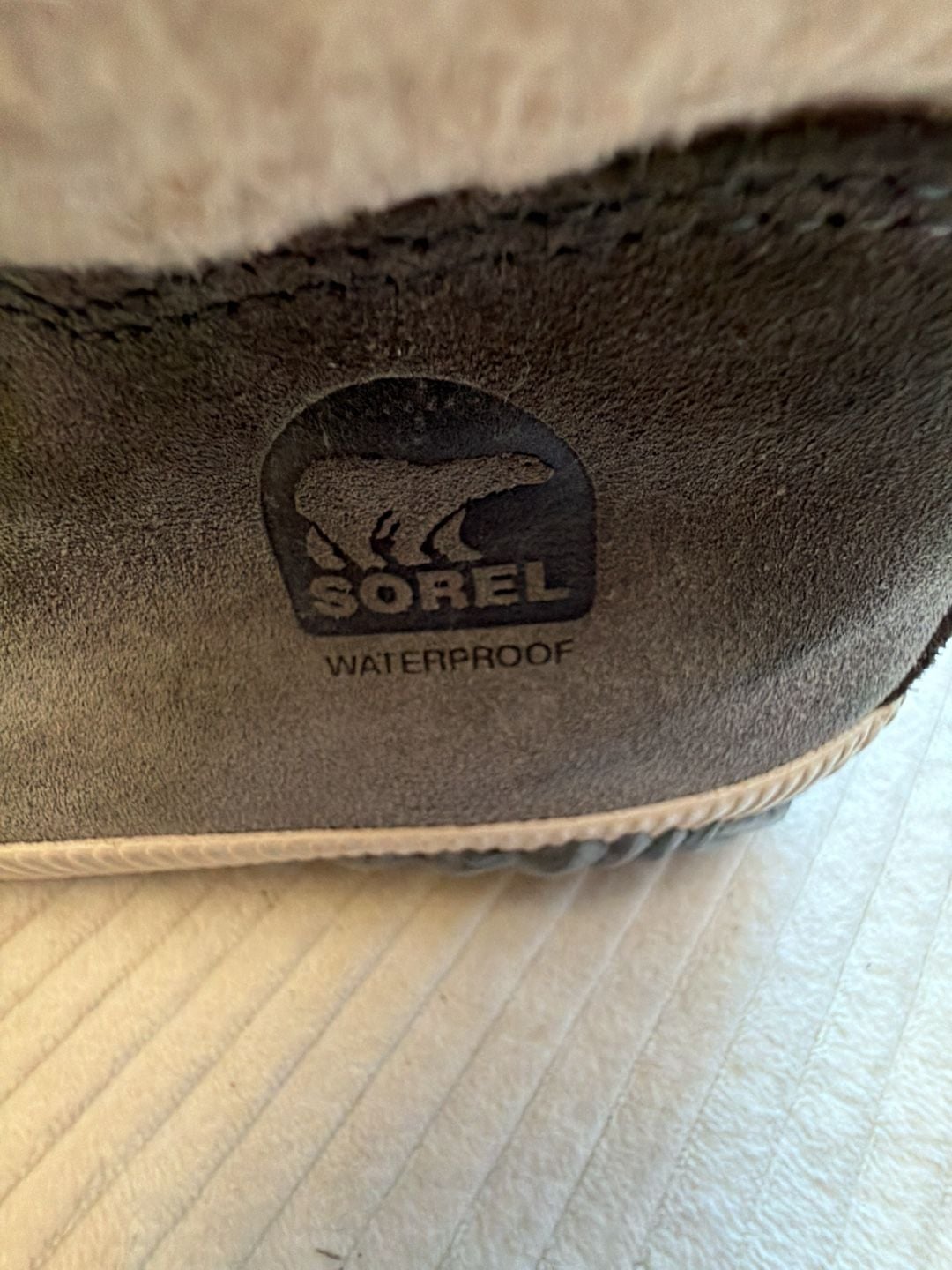 Sorel Out 'N About Plus Conquest Boots Size 8.5 Gray Quarry 10