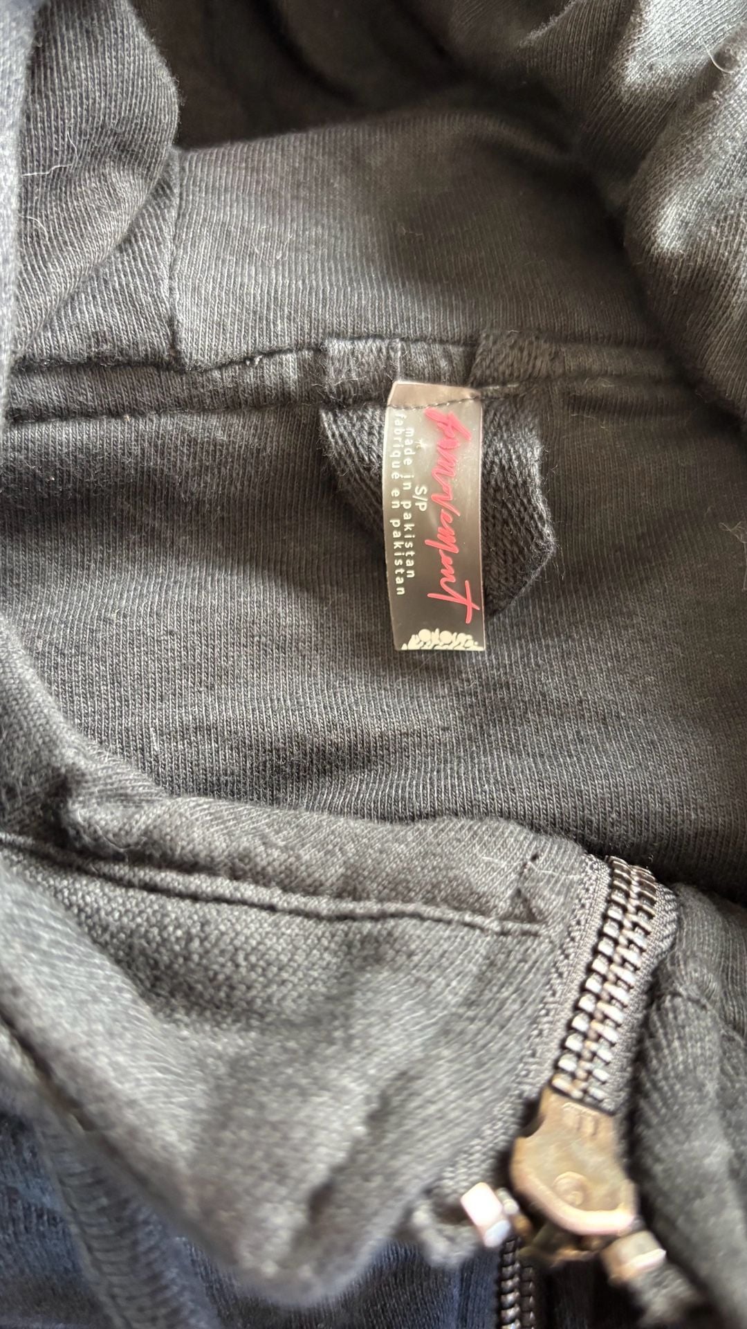 FP Movement Black Full Zip Hoodie Size S 8