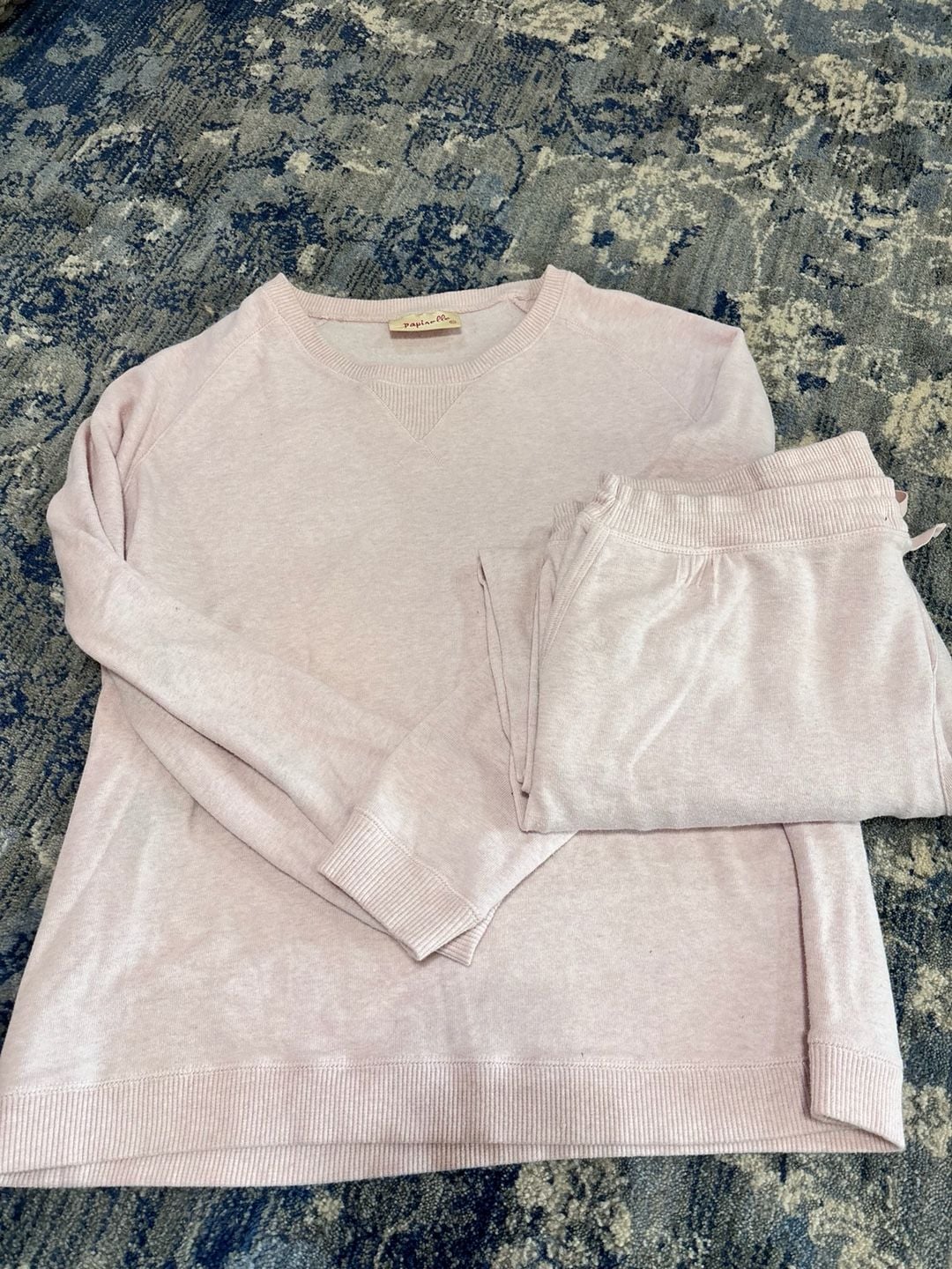 Papinelle Lounge Set Size XL Pink Pajama Lounge 1