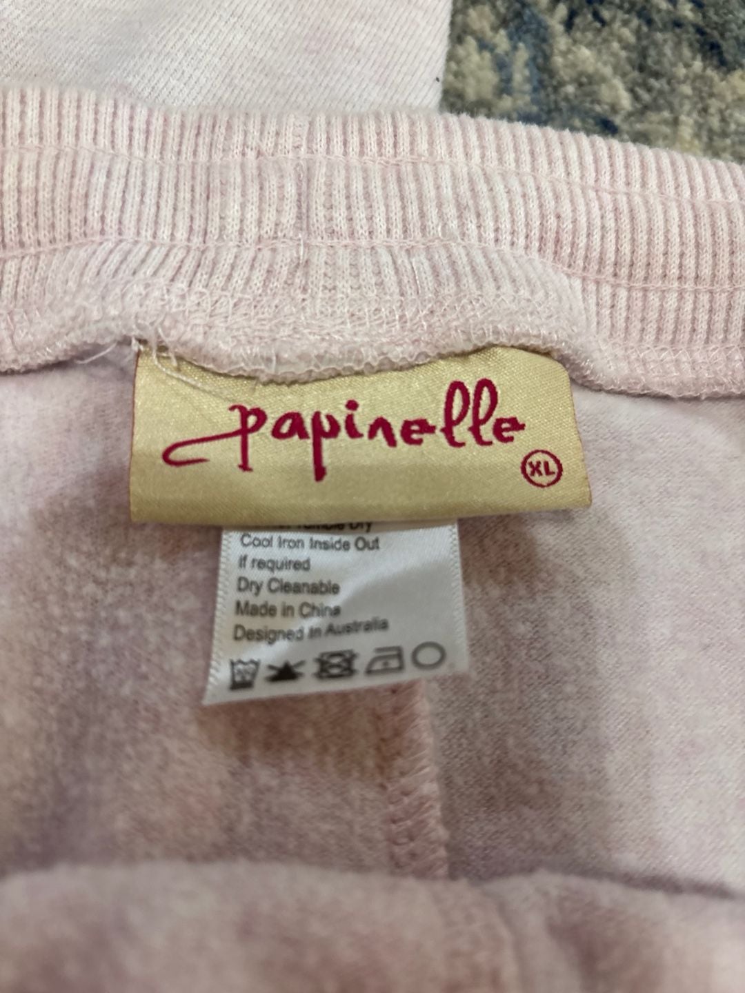 Papinelle Lounge Set Size XL Pink Pajama Lounge 5