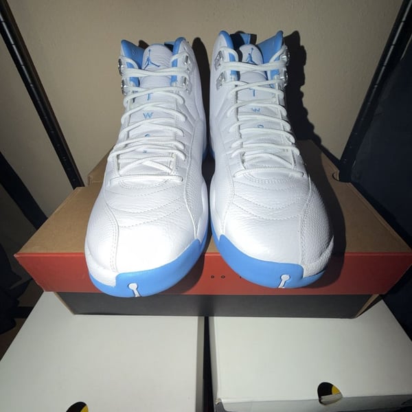 Air Jordan 12 Retro “White University Blue Melo” 
