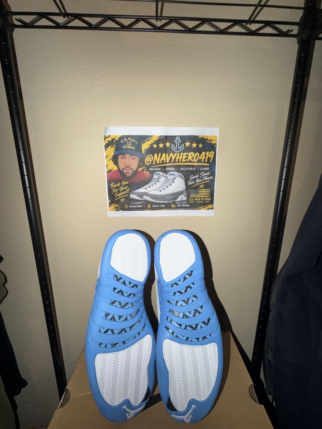 Air Jordan 12 Retro “White University Blue Melo” 5