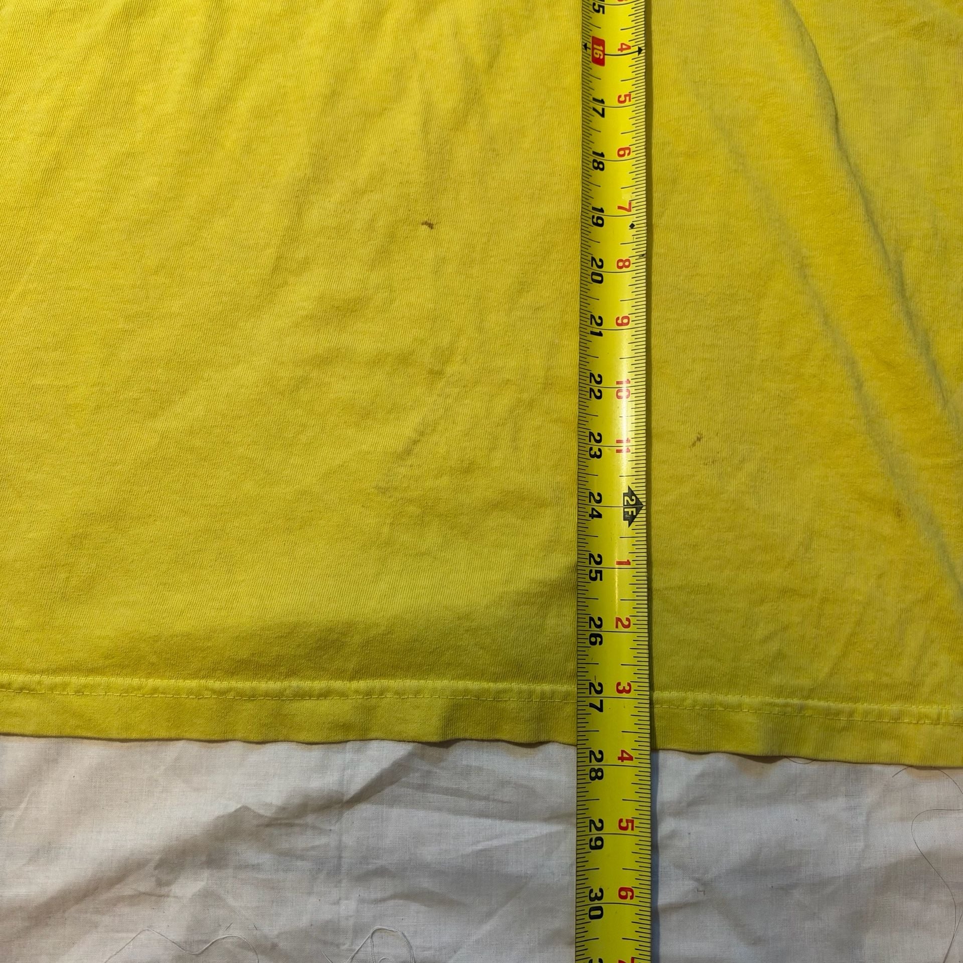 Awake NY Graffiti Logo T-Shirt Size L Yellow 7