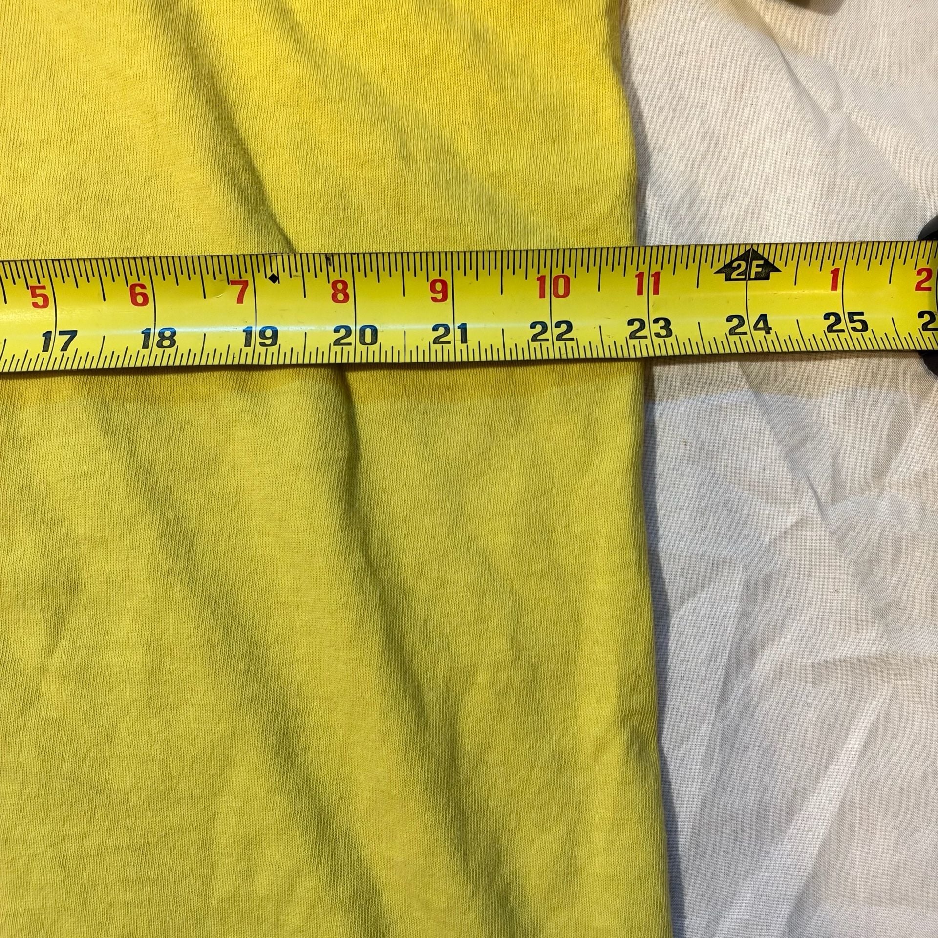 Awake NY Graffiti Logo T-Shirt Size L Yellow 8