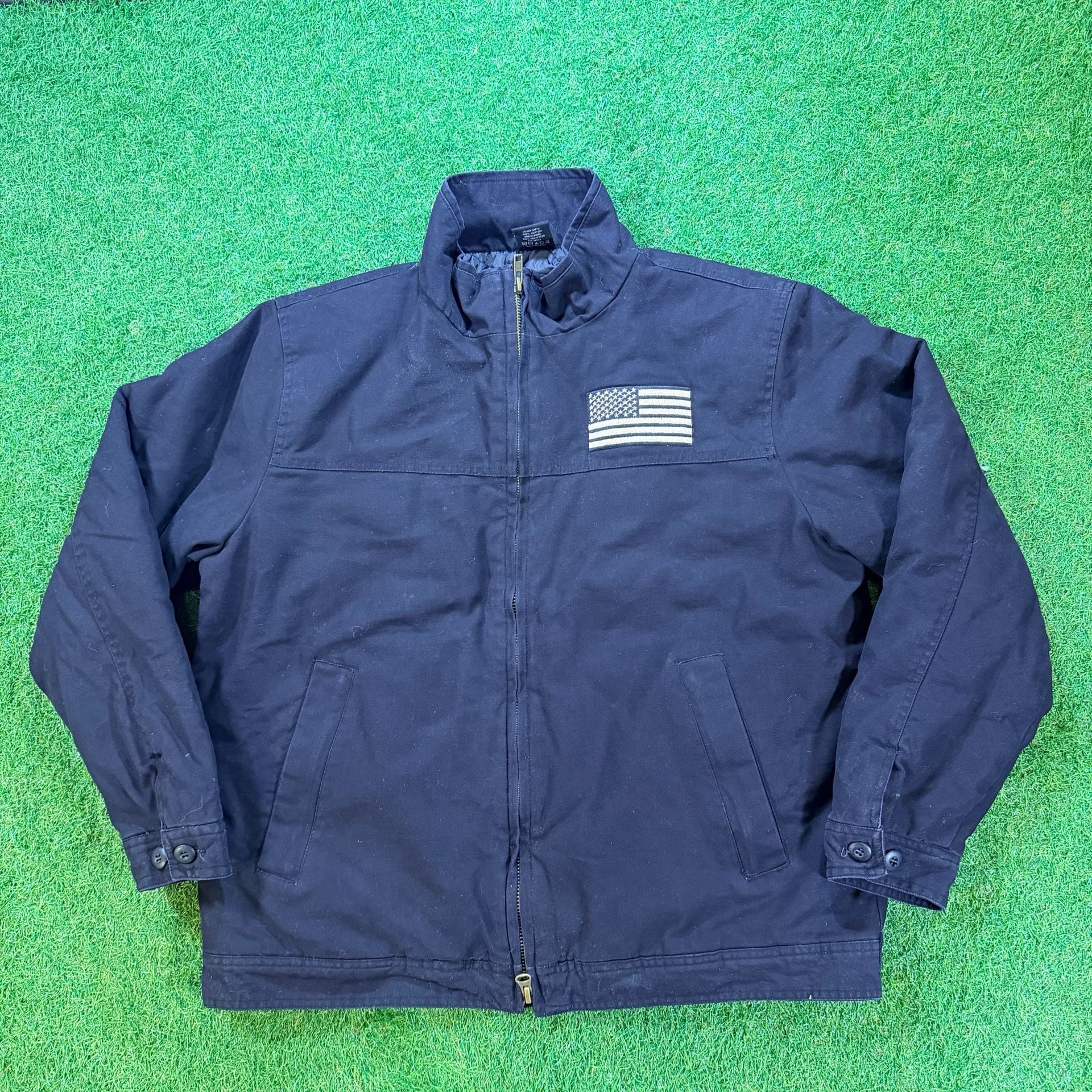 Rothco Tactical Canvas Jacket Size L US Flag 3