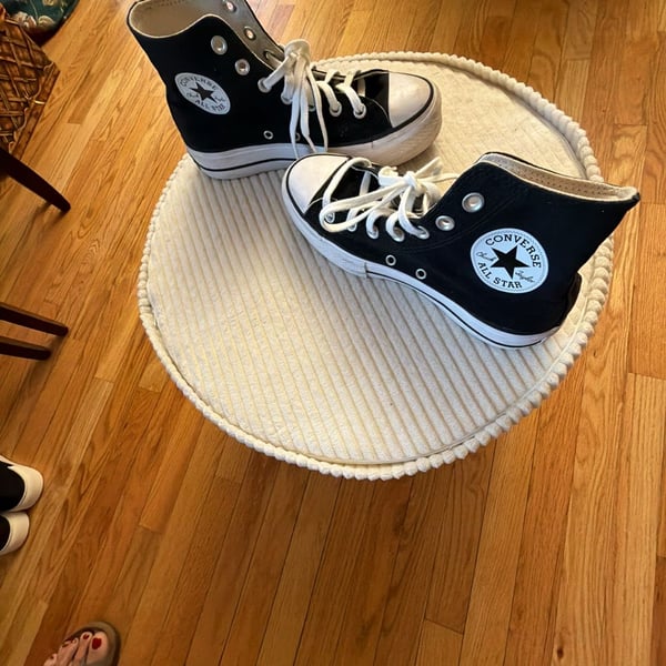 Converse Chuck Taylor All Star Lift High Top Size 6.5 Black