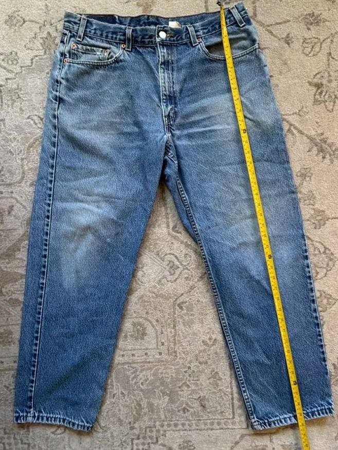 Levi's 550 Relaxed Fit Size W36 L30 Blue Denim Jeans 2