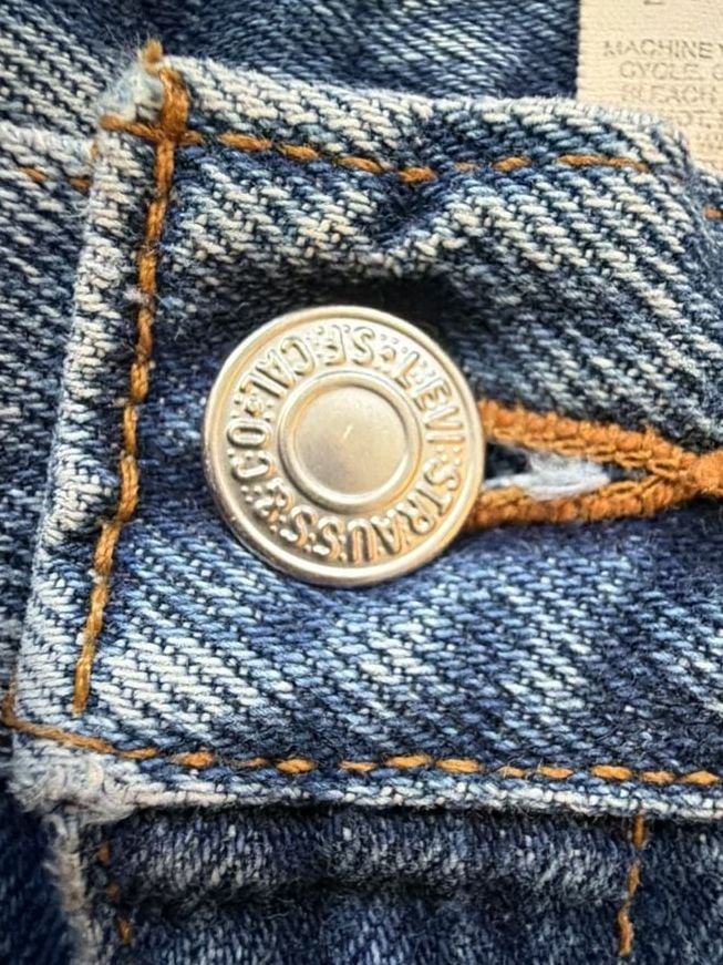 Levi's 550 Relaxed Fit Size W36 L30 Blue Denim Jeans 5
