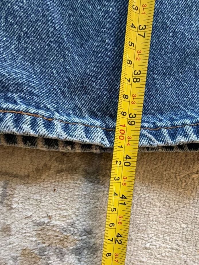 Levi's 550 Relaxed Fit Size W36 L30 Blue Denim Jeans 3