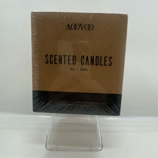 AooVoo Eucalyptus & Peppermint Scented Soy Candle 9ozBB 