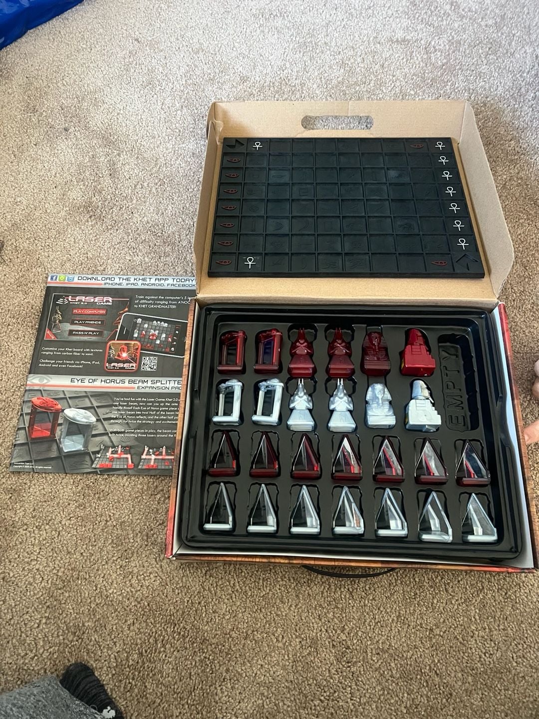 Khet 2.0 Laser Game Strategy Board Game Complete 5