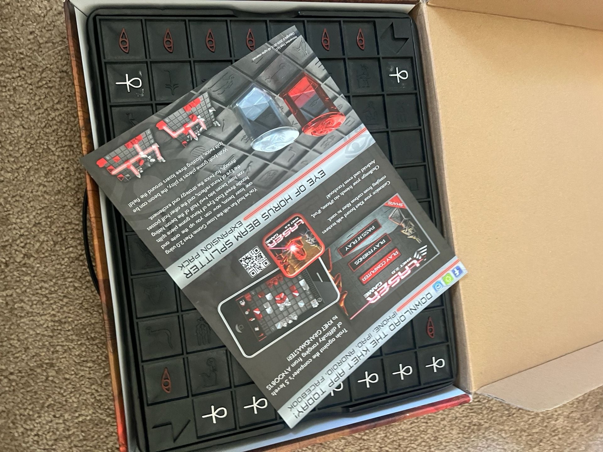 Khet 2.0 Laser Game Strategy Board Game Complete 6
