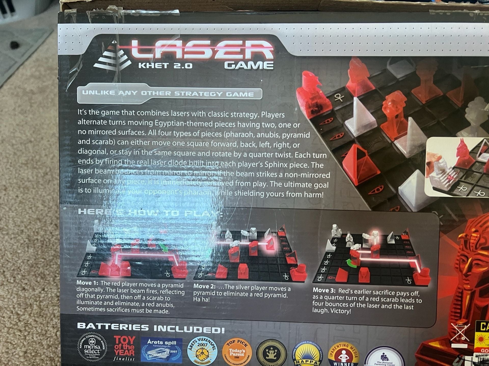 Khet 2.0 Laser Game Strategy Board Game Complete 2