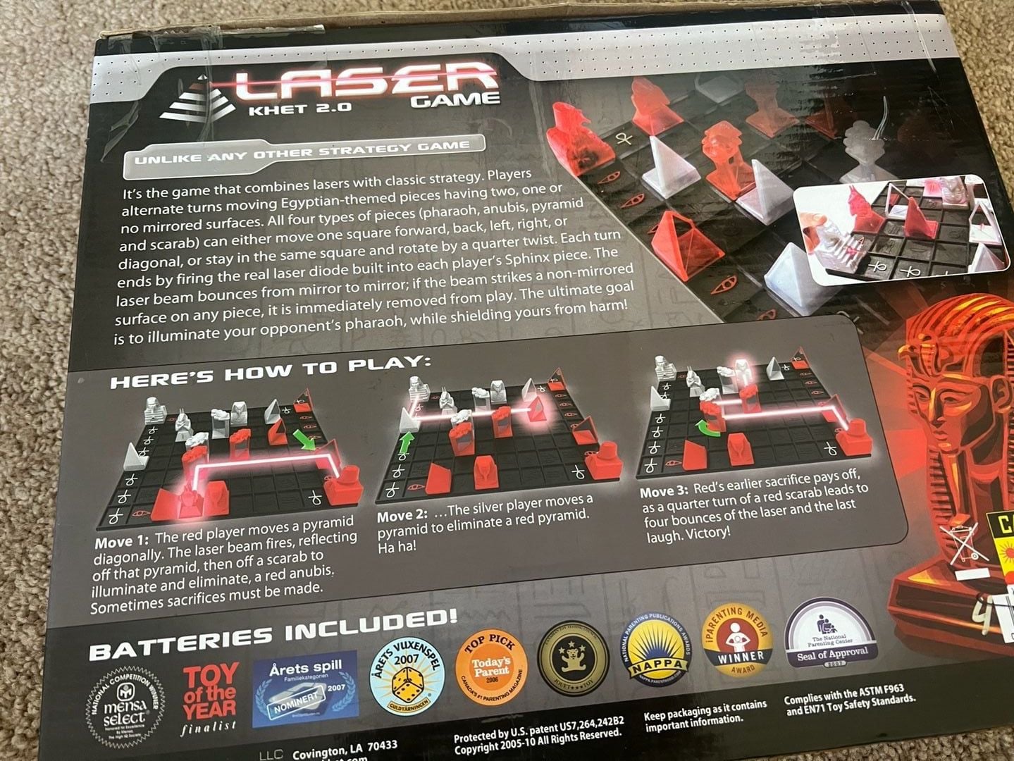 Khet 2.0 Laser Game Strategy Board Game Complete 7