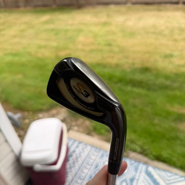 Cobra S3 Iron Single Club Steel Shaft with Golf Pride Grip