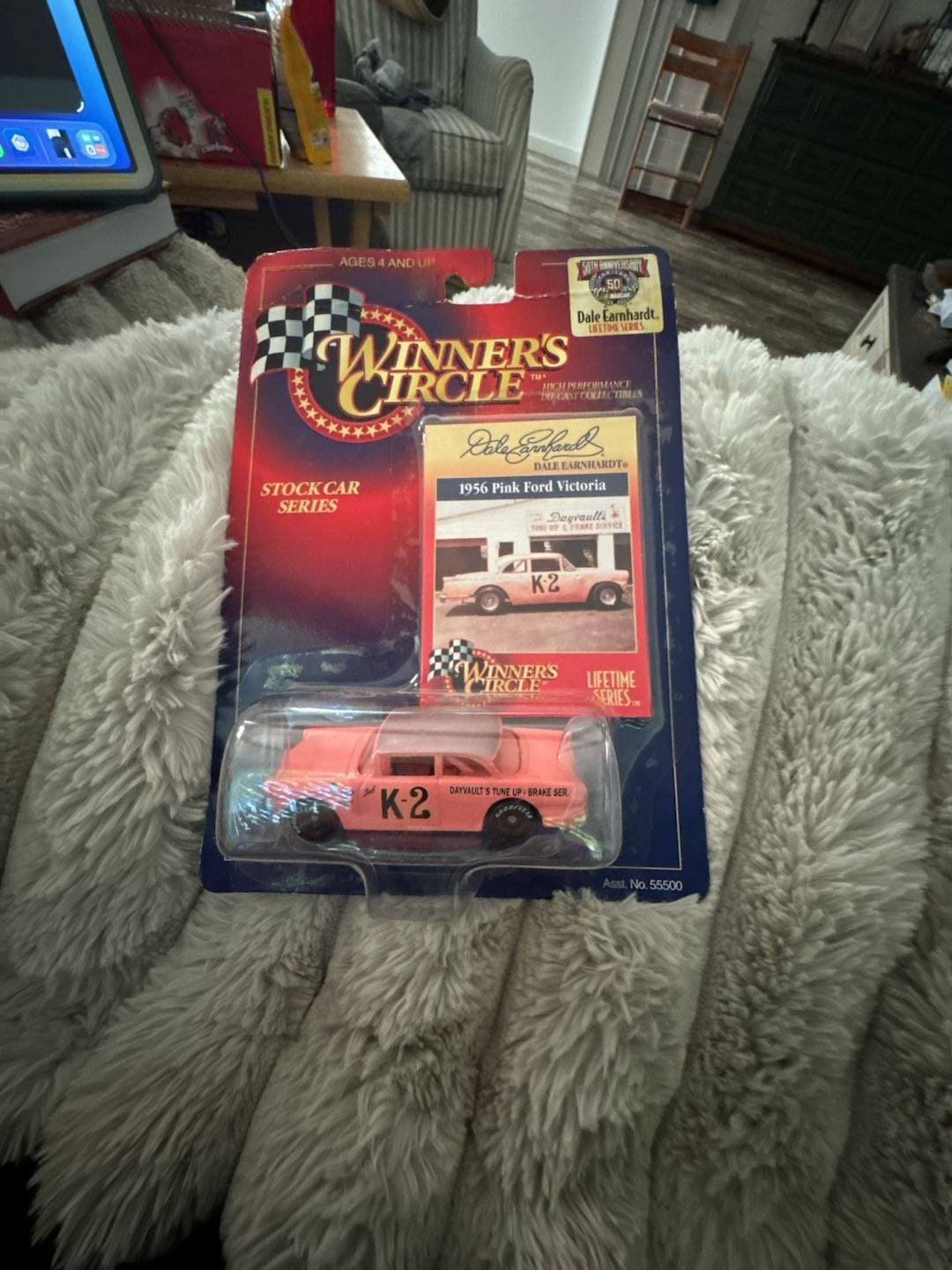 Winners Circle Dale Earnhardt 1956 Pink Ford Victoria 1
