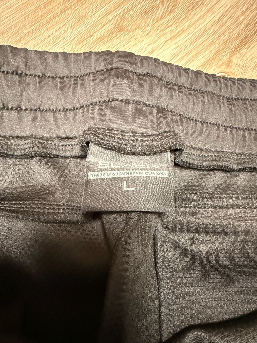 Actively Black Tracksuit Size L Black Tech Fleece Zip Hoodie Joggers 2