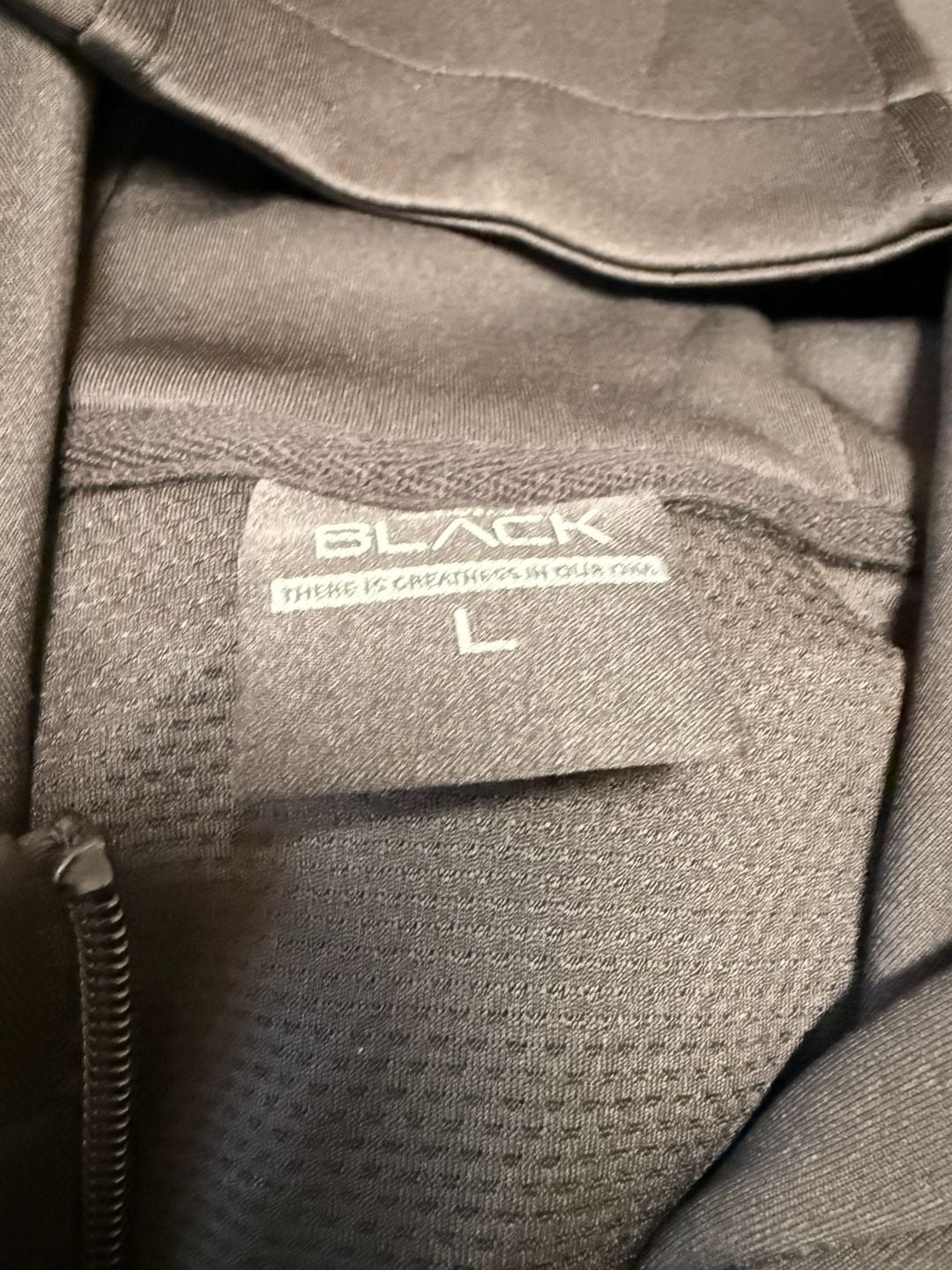 Actively Black Tracksuit Size L Black Tech Fleece Zip Hoodie Joggers 4